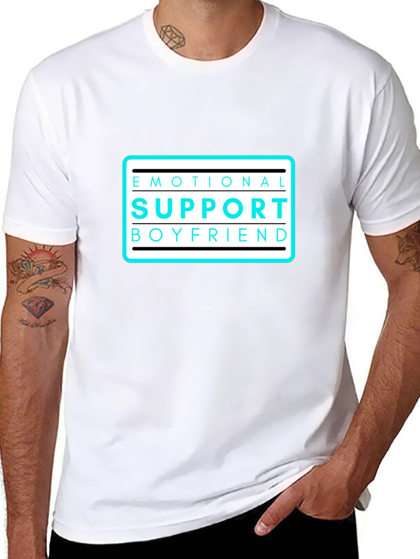 Emotional Support Boyfriend Graphic Tee