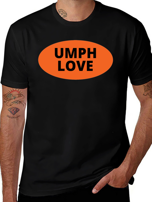 UMPH LOVE Graphic Tee - Black Cotton T-Shirt