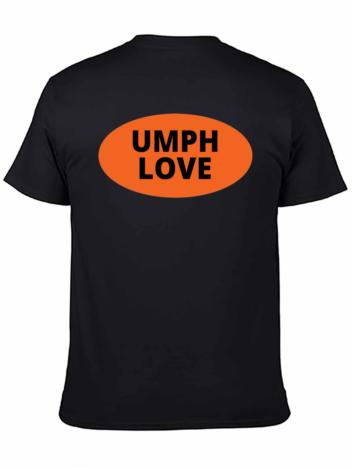 UMPH LOVE Graphic Tee - Black Cotton T-Shirt
