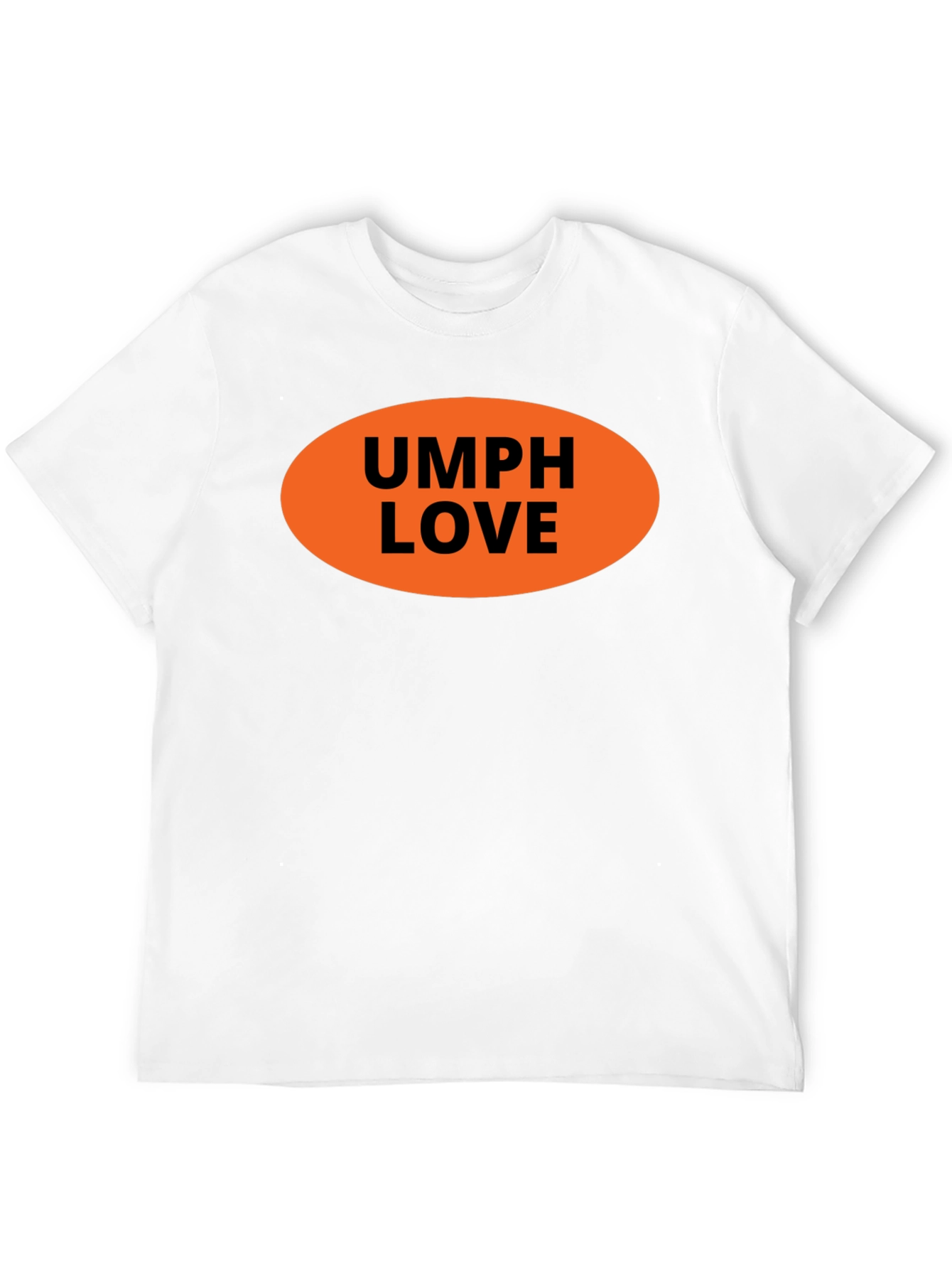 UMPH LOVE Graphic Tee - Black Cotton T-Shirt