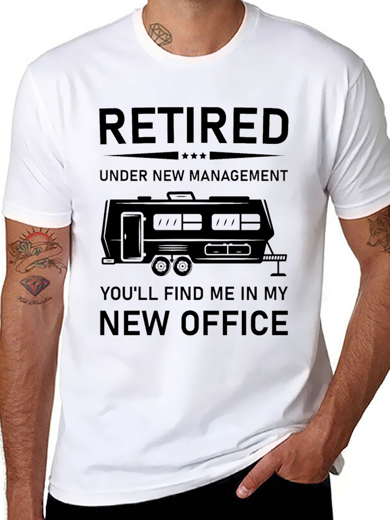 Retired New Office RV T-Shirt
