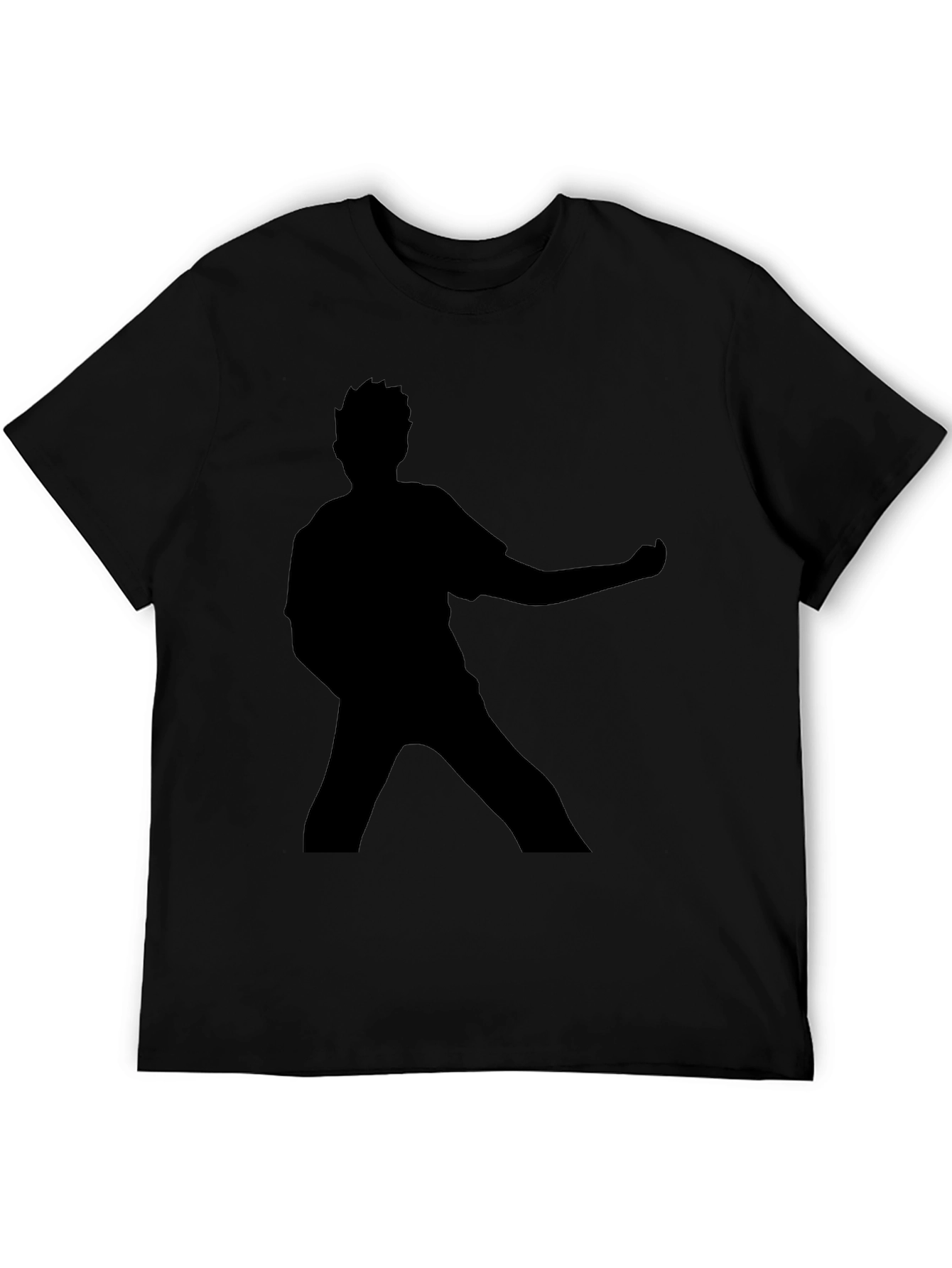 Silhouette Graphic Tee - Black