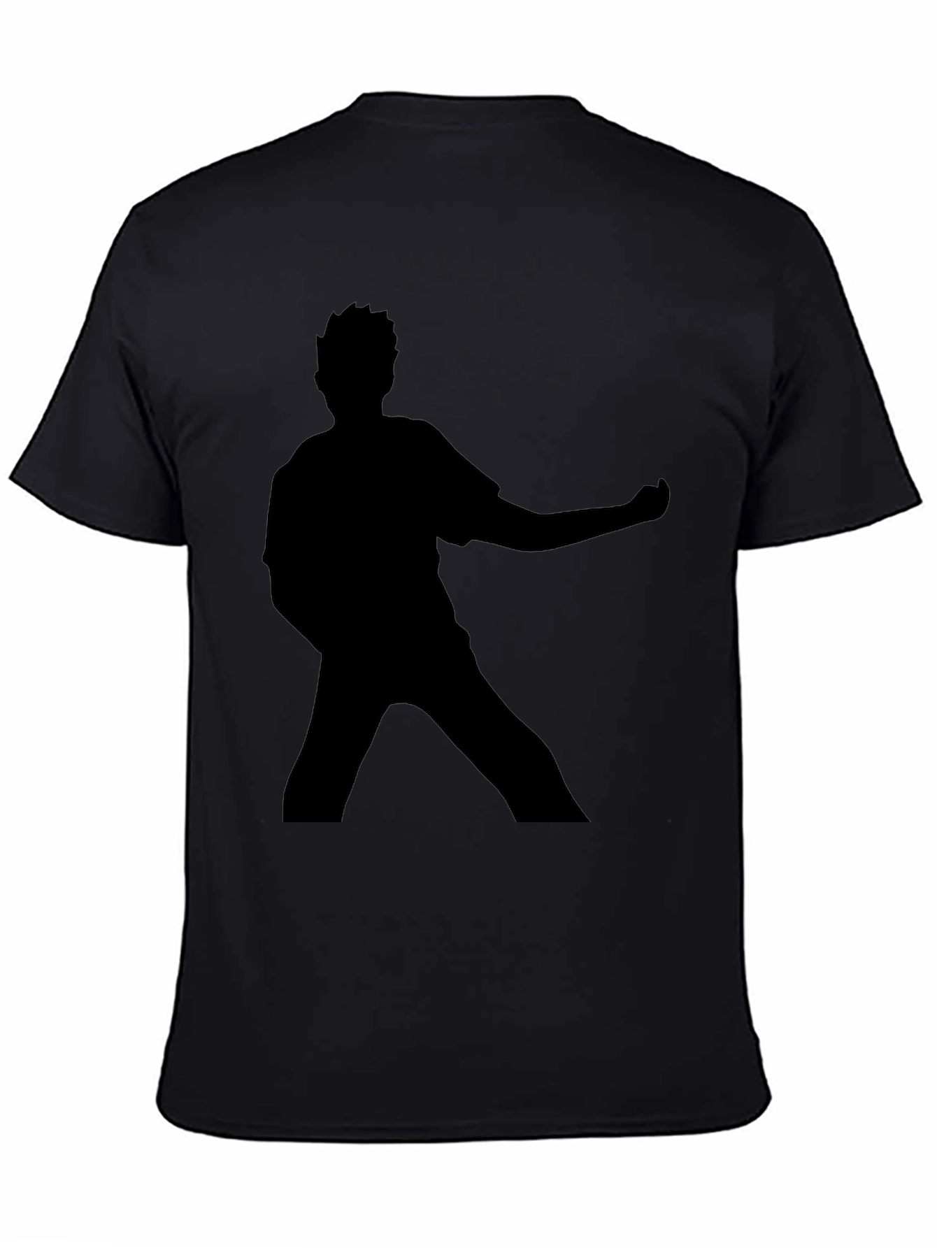 Silhouette Graphic Tee - Black