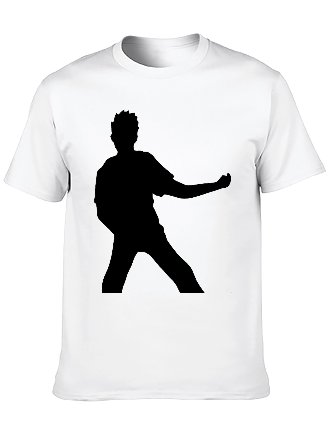 Silhouette Graphic Tee - Black