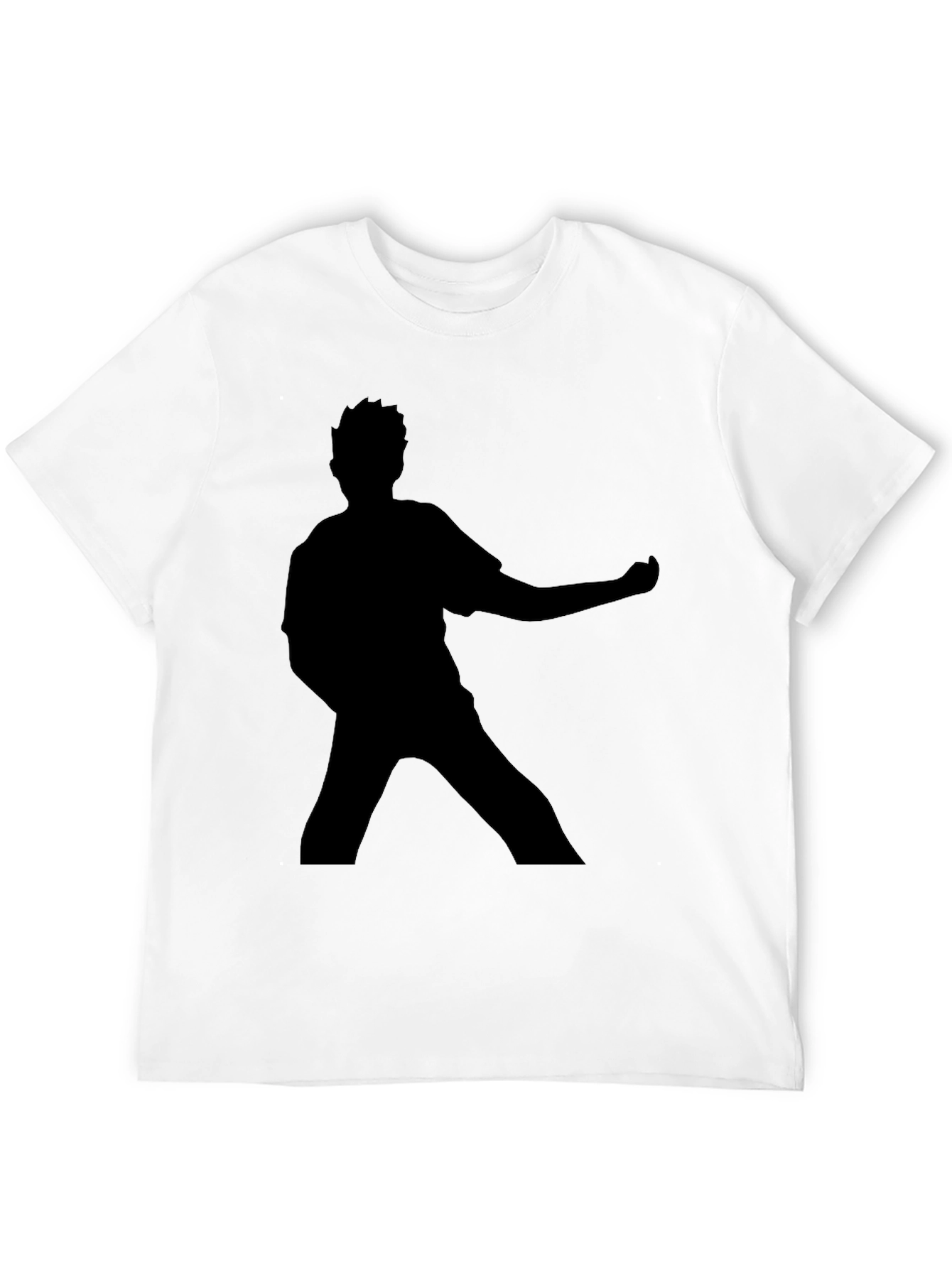 Silhouette Graphic Tee - Black