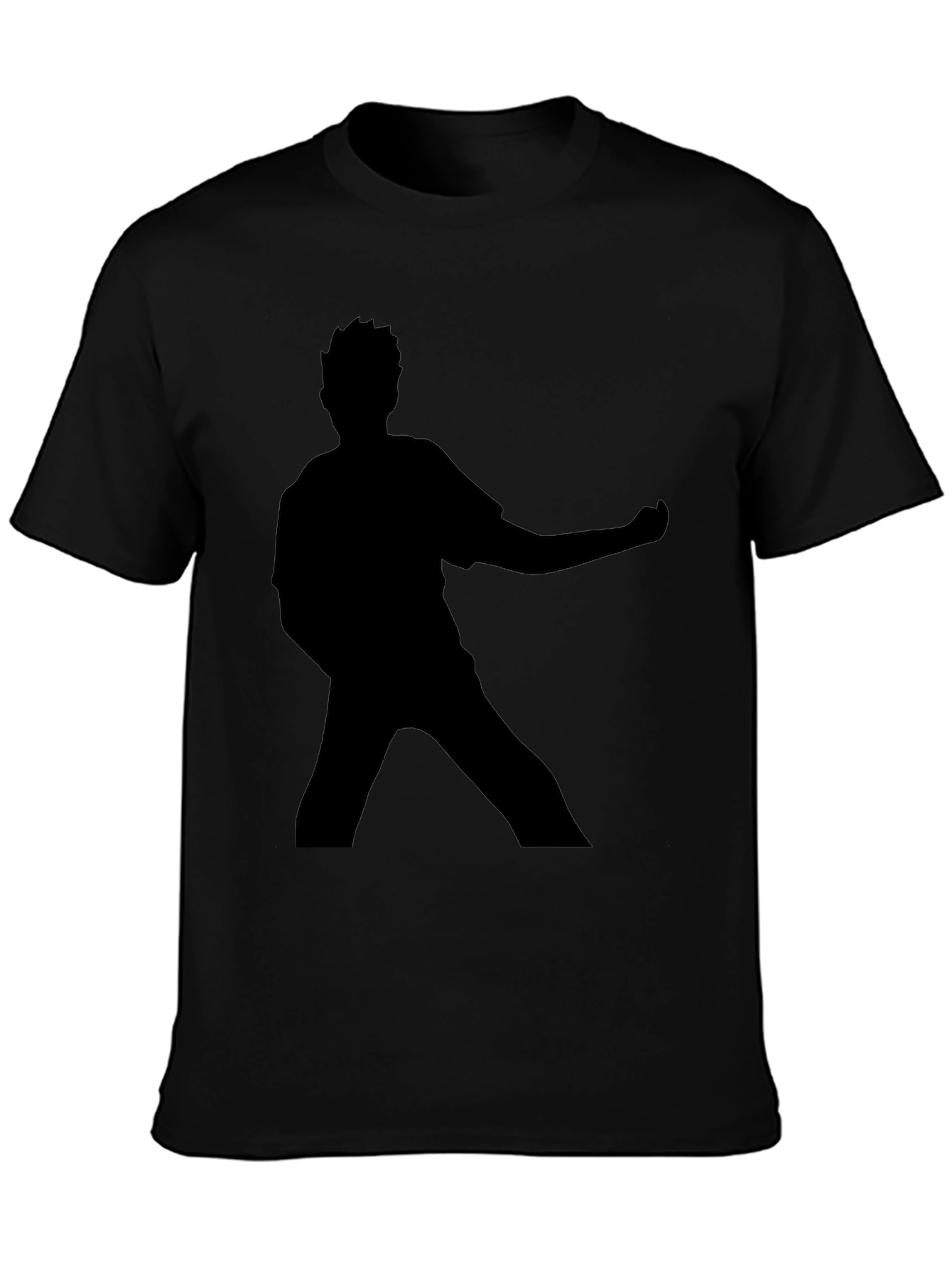 Silhouette Graphic Tee - Black