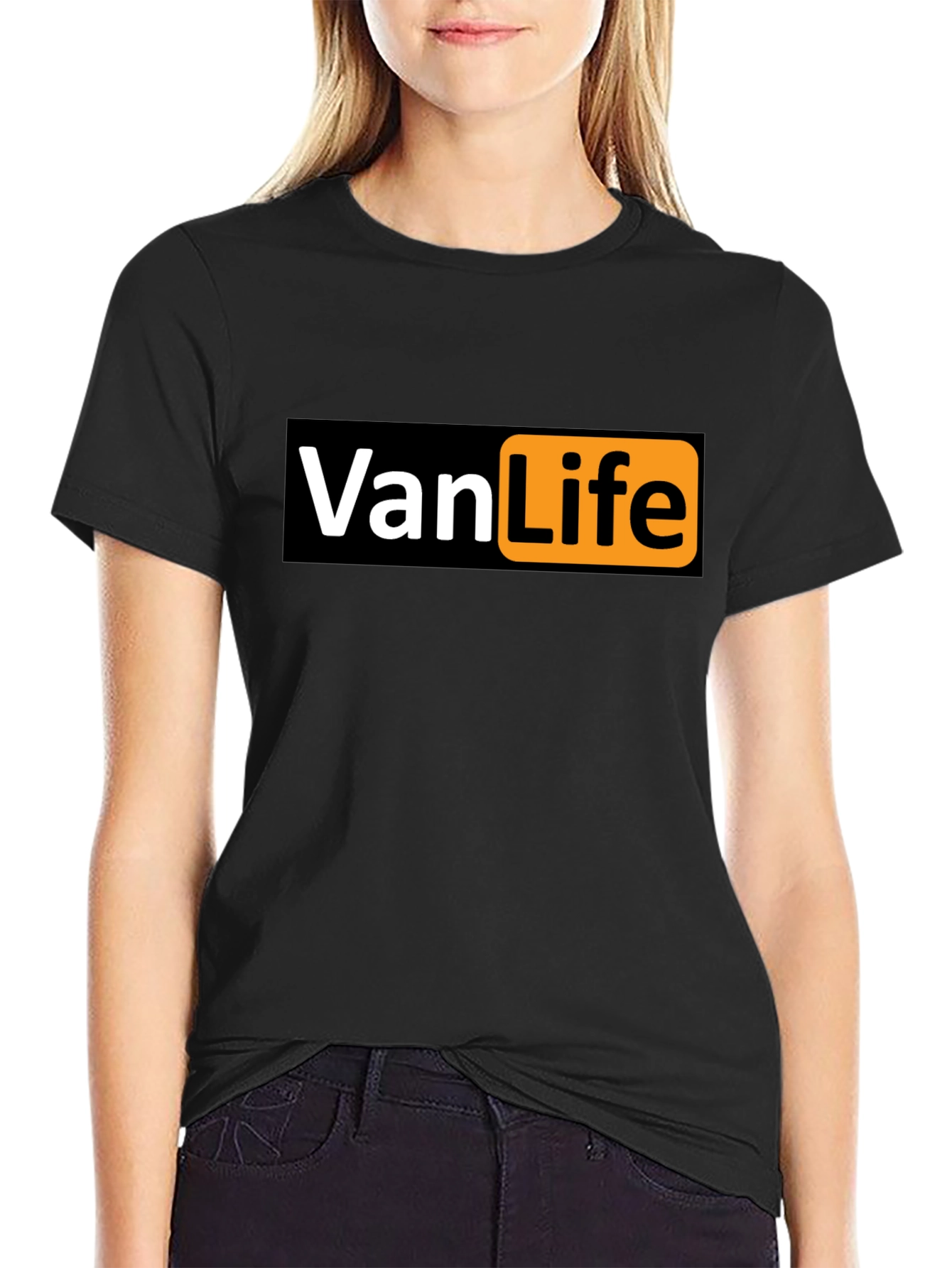 Van Life Graphic T-Shirt - Black