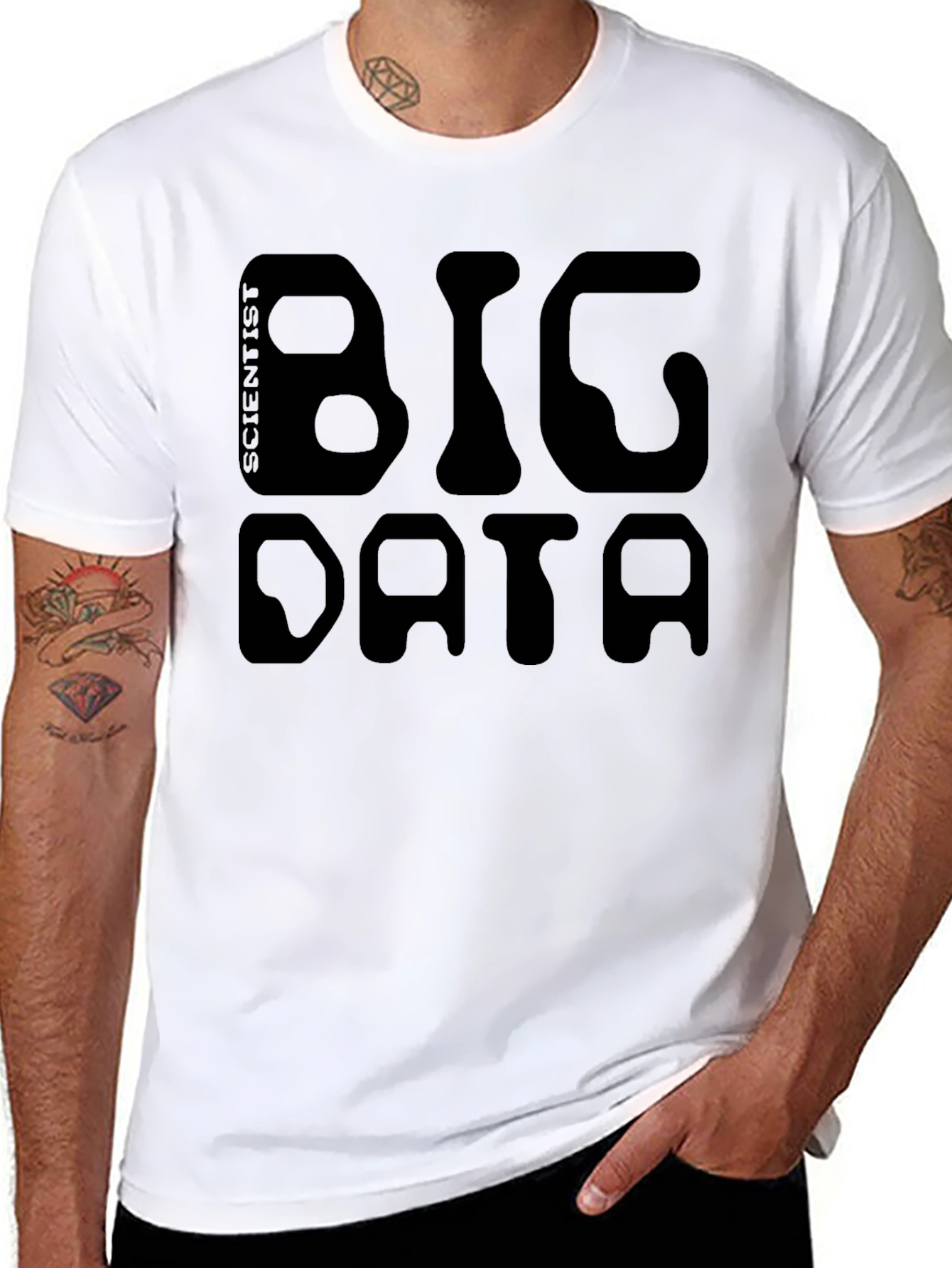 Big Data Scientist Graphic Tee - Black