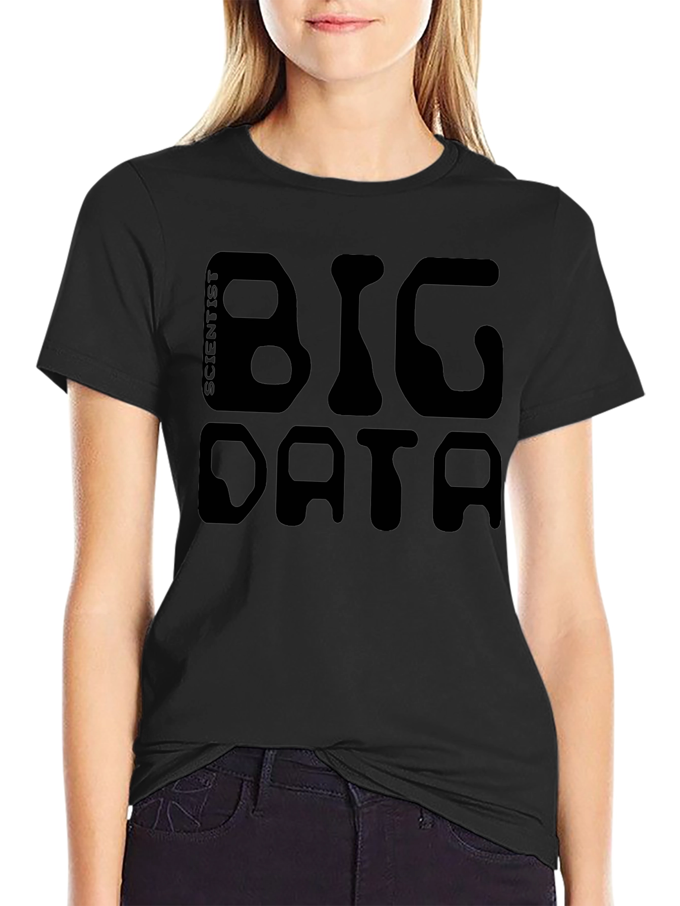 Big Data Scientist Graphic Tee - Black