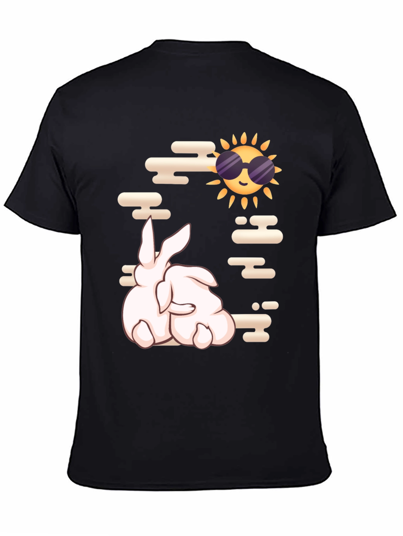 Cool Bunny Graphic T-Shirt - Soft Cotton Tee
