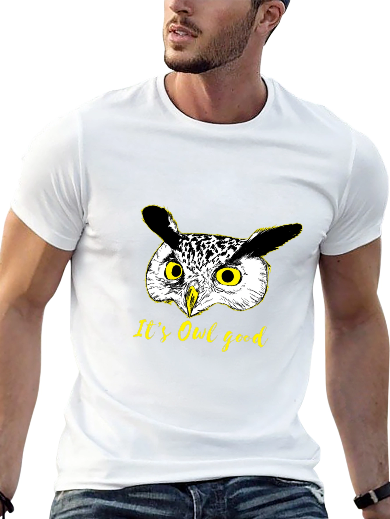 Funny Owl Graphic T-Shirt - Its Owl Good!
