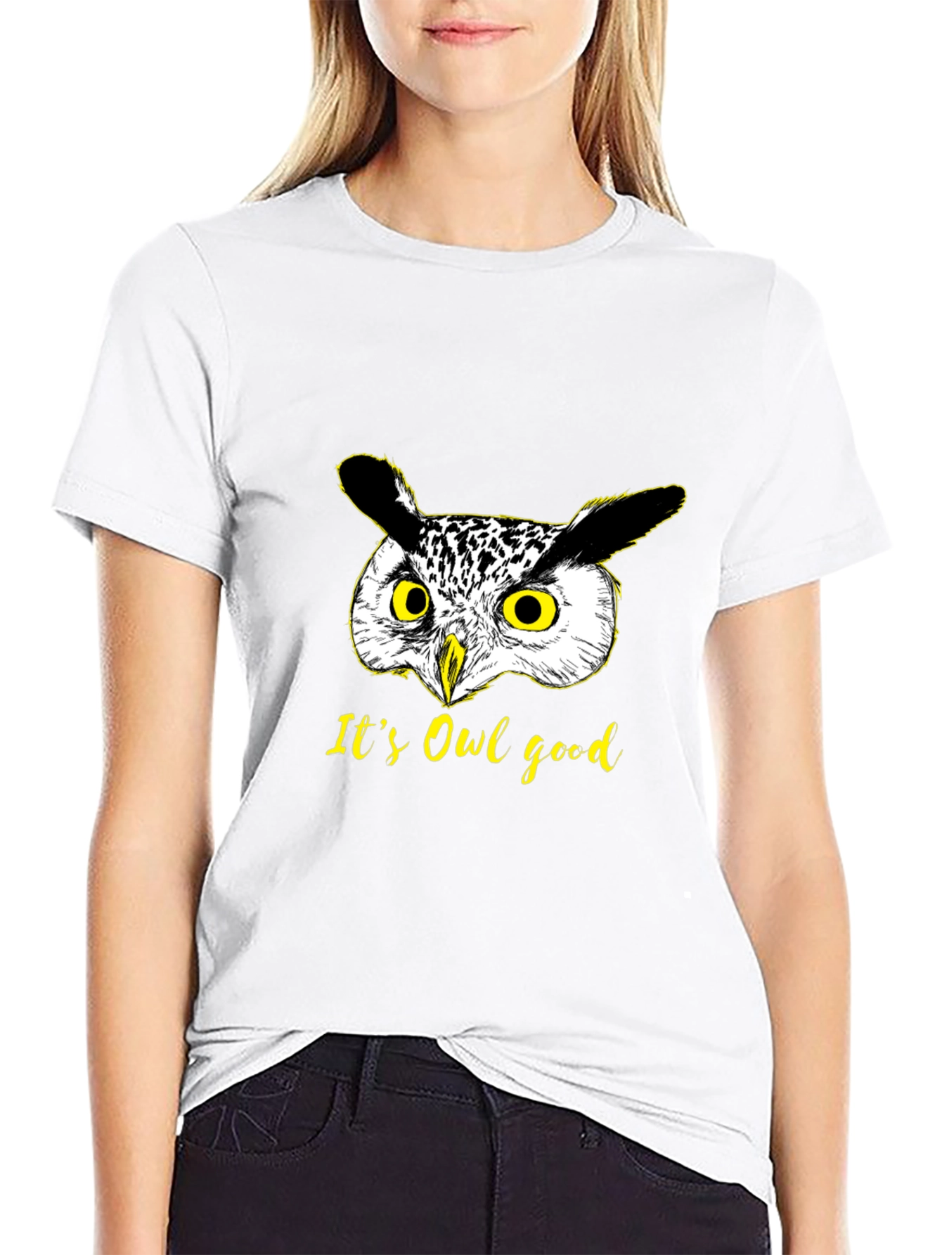 Funny Owl Graphic T-Shirt - Its Owl Good!