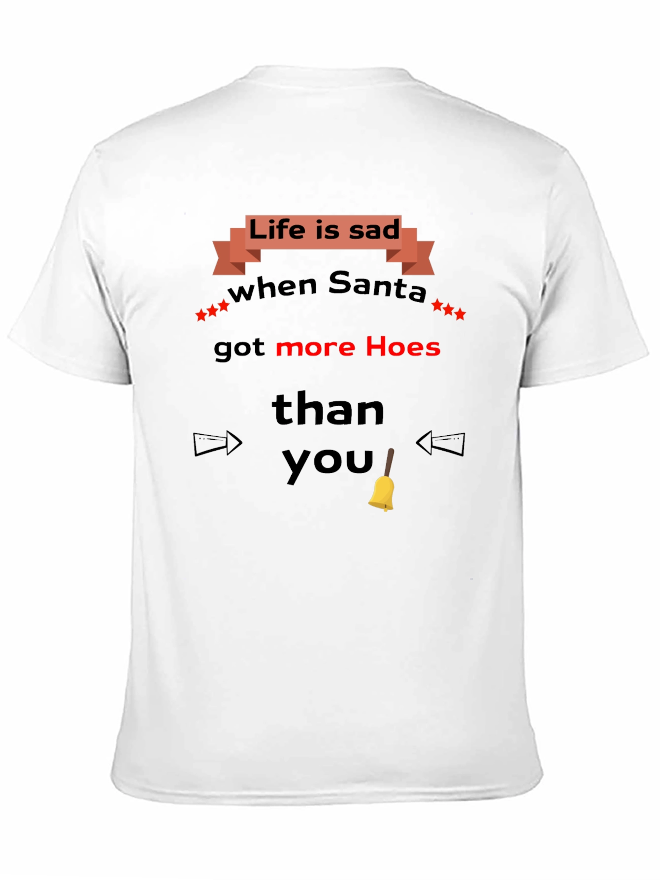 Life is Sad Santa T-Shirt