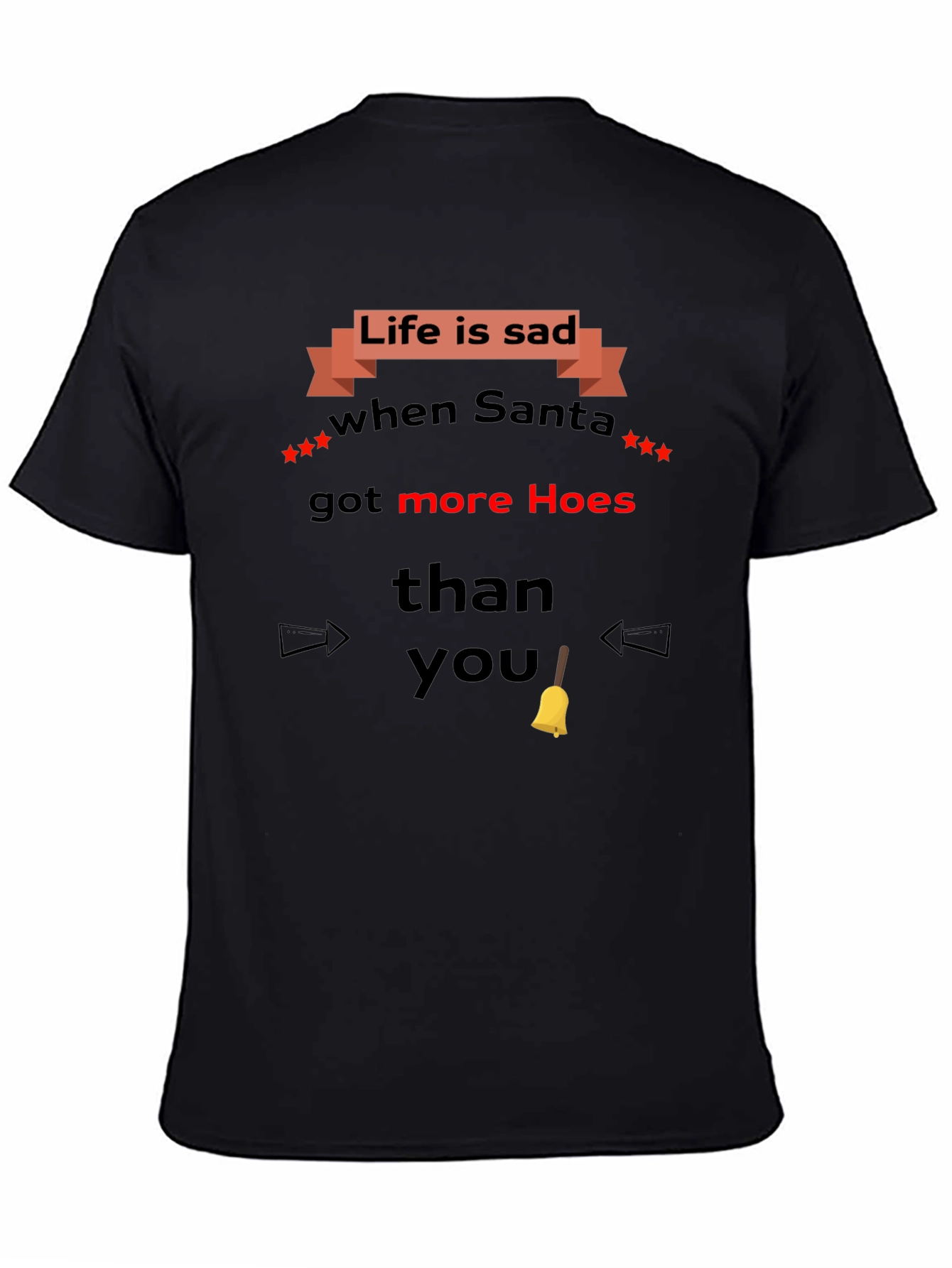 Life is Sad Santa T-Shirt