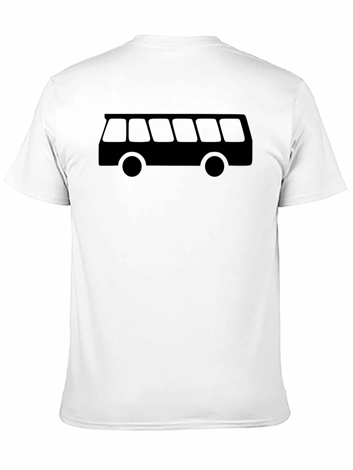 Retro Bus Graphic Tee - Black