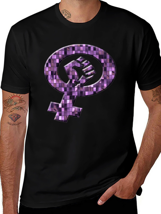 Feminist Fist Mosaic T-Shirt