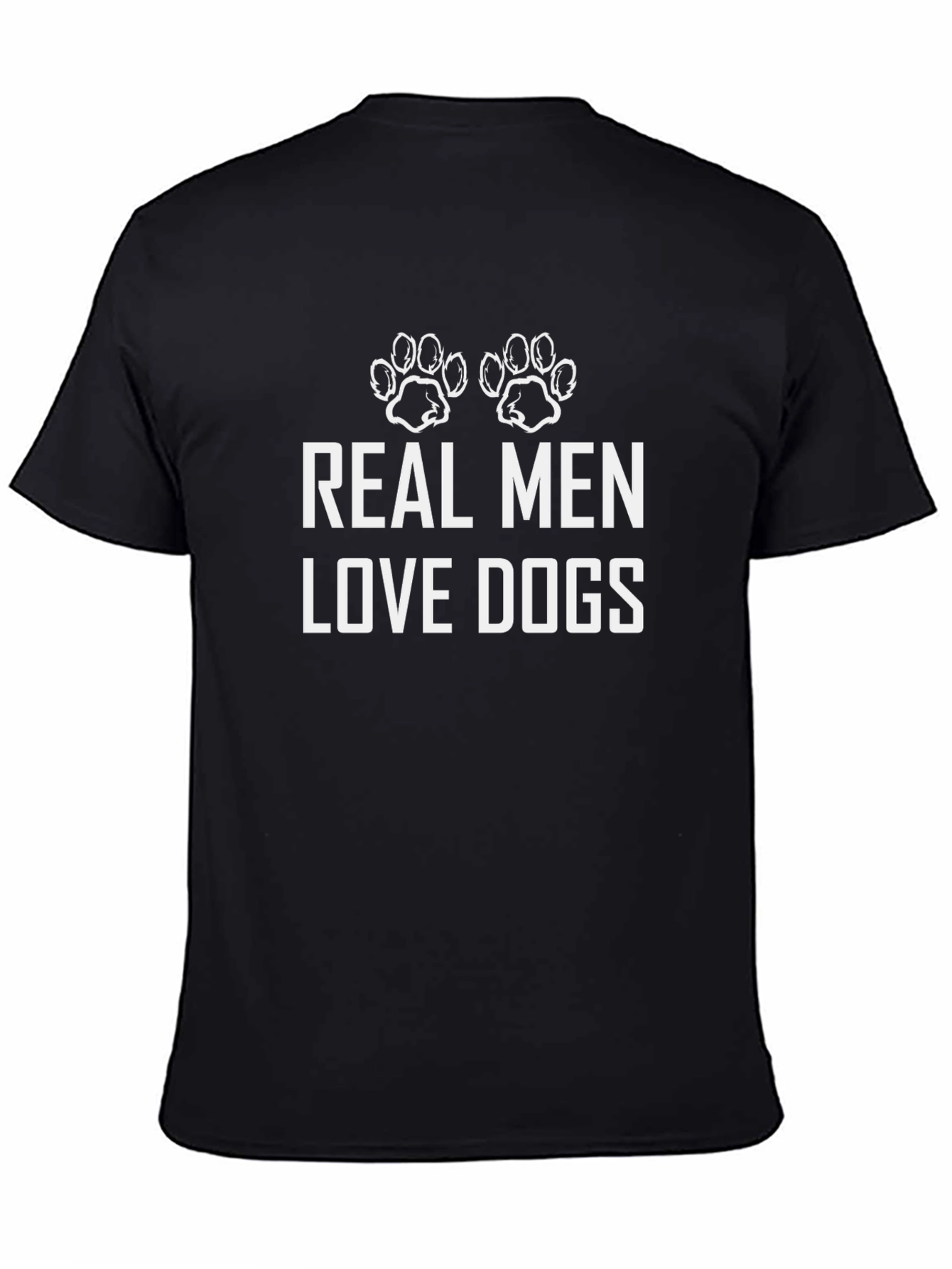 Real Men Love Dogs Graphic T-Shirt