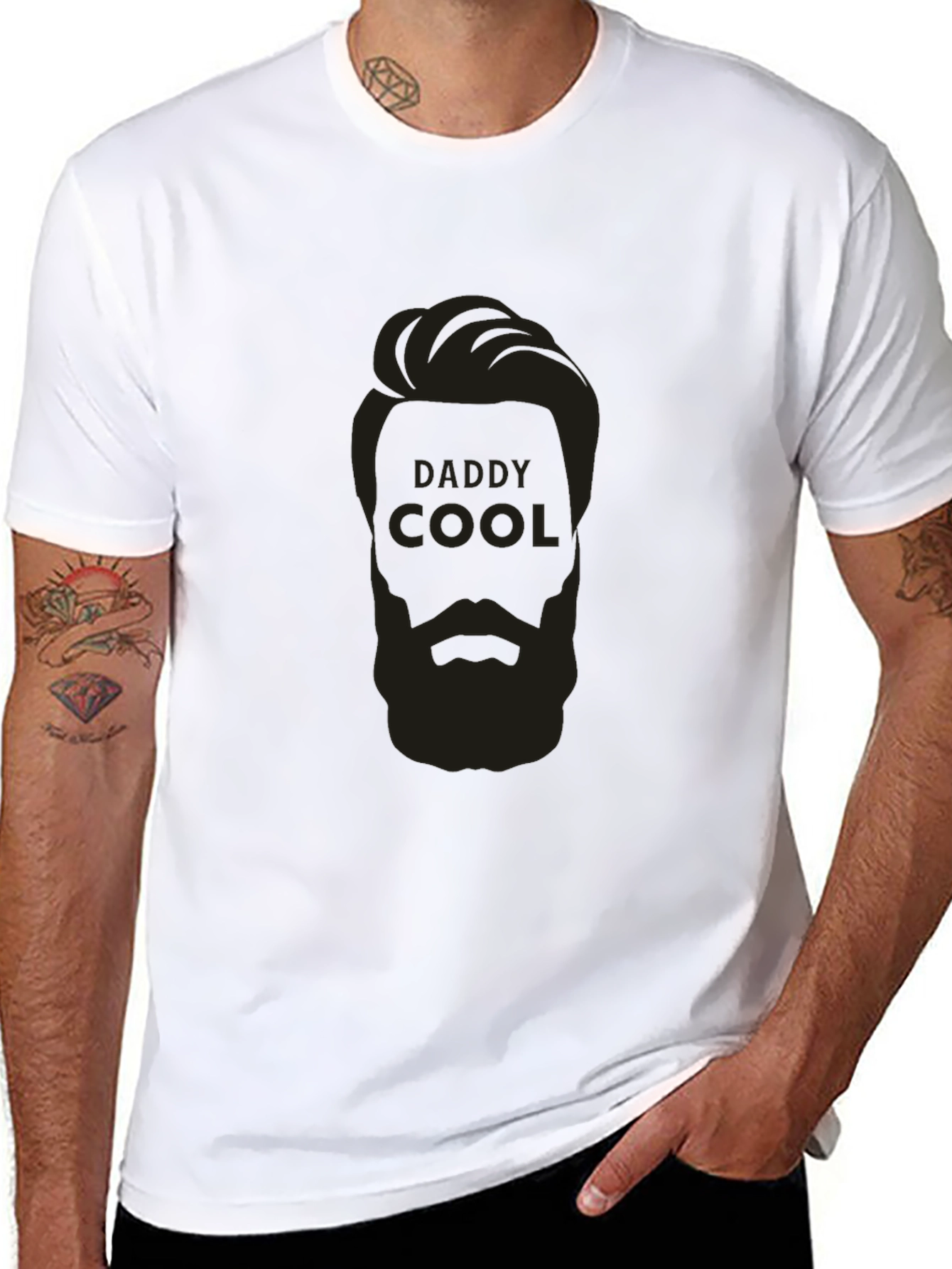 Daddy Cool Graphic T-Shirt - Stylish Mens Tee