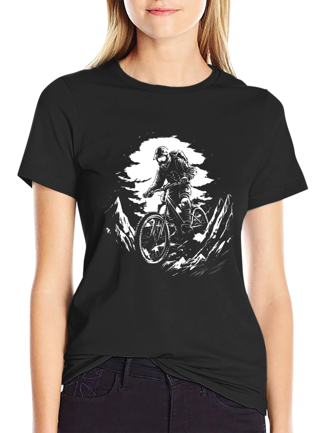 Mountain Biker Graphic Tee - Adventure Ready