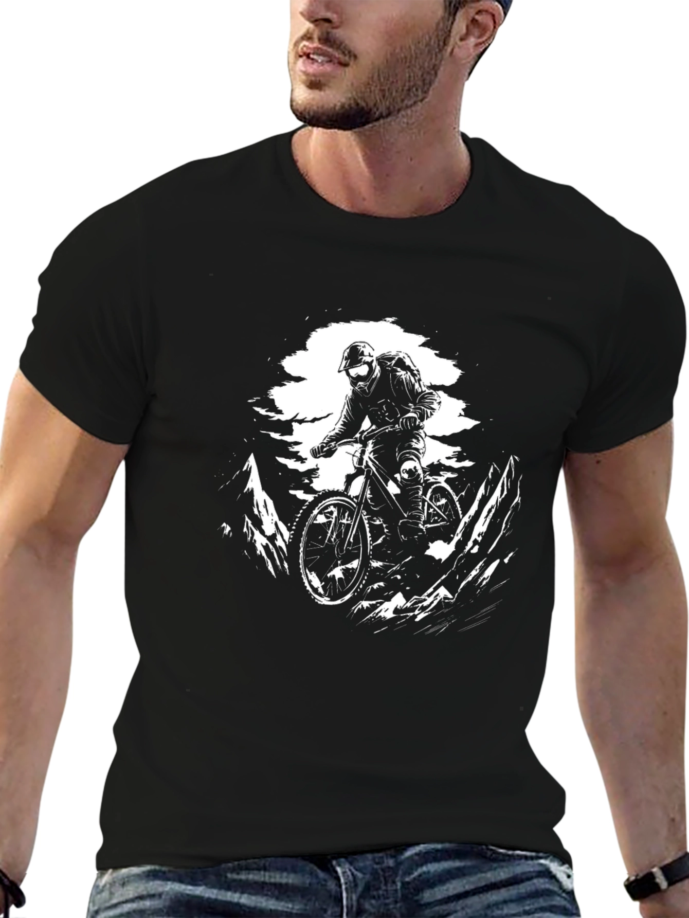 Mountain Biker Graphic Tee - Adventure Ready