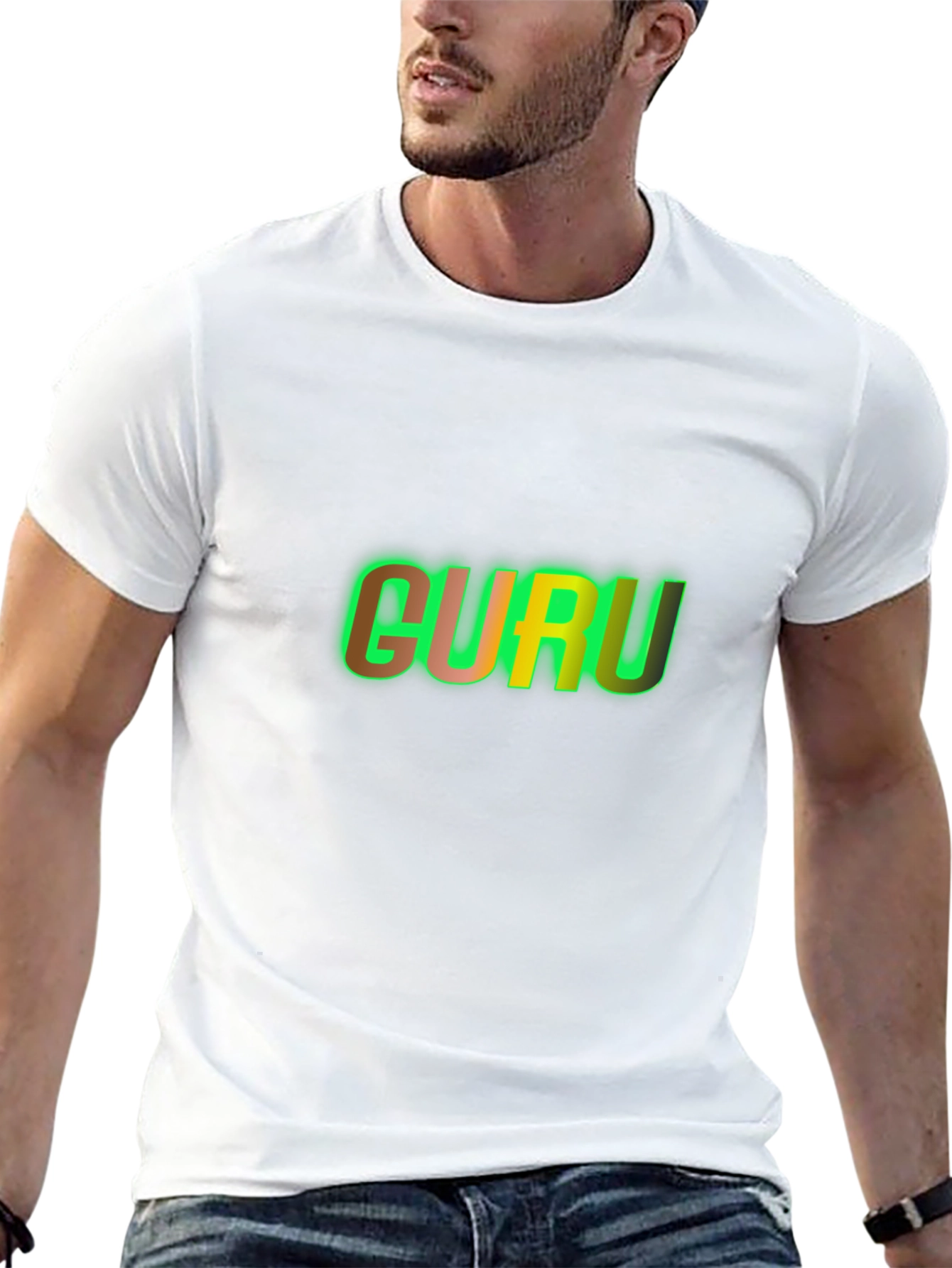 Guru Black T-Shirt