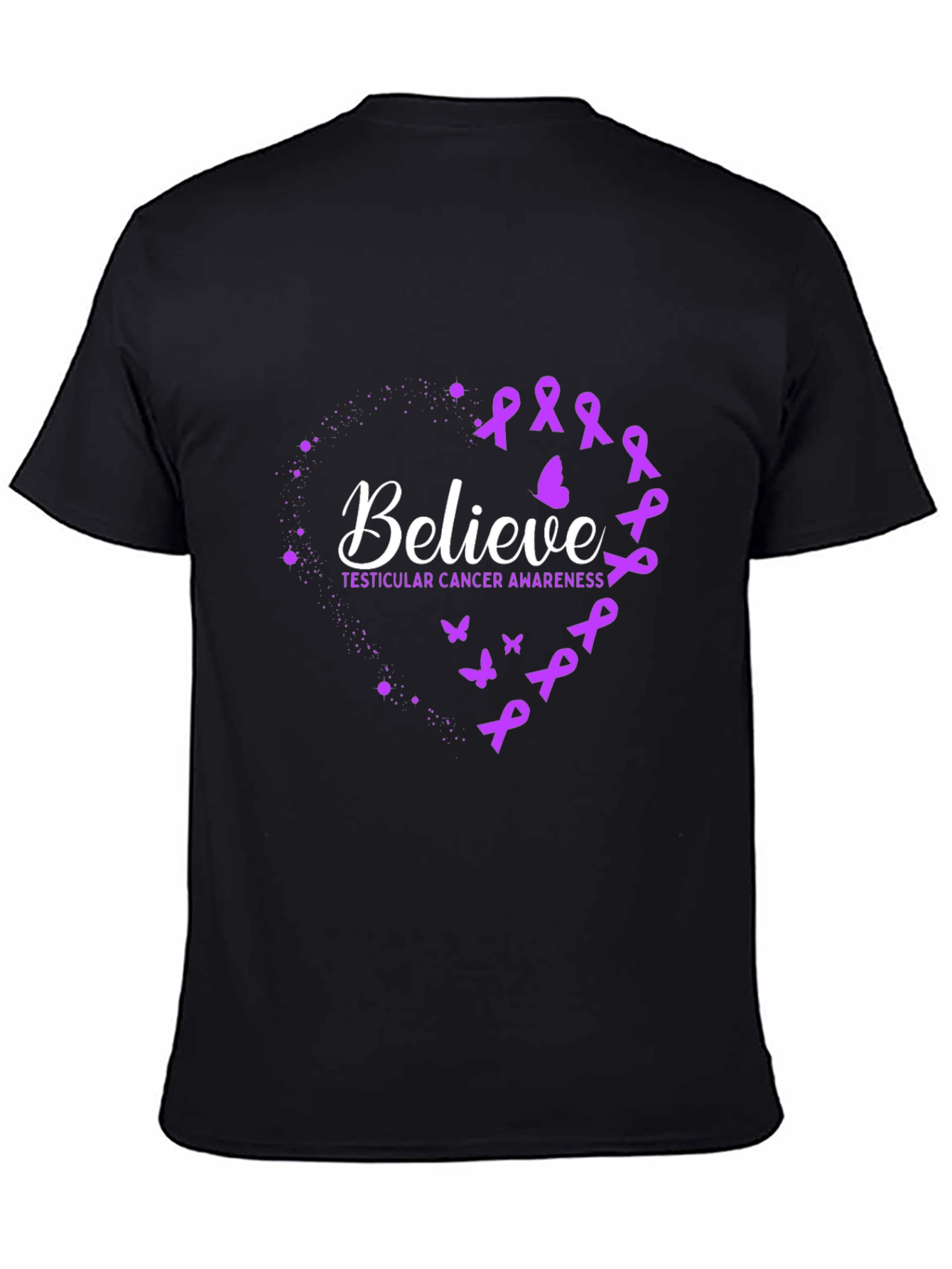 Believe Testicular Cancer Awareness T-Shirt