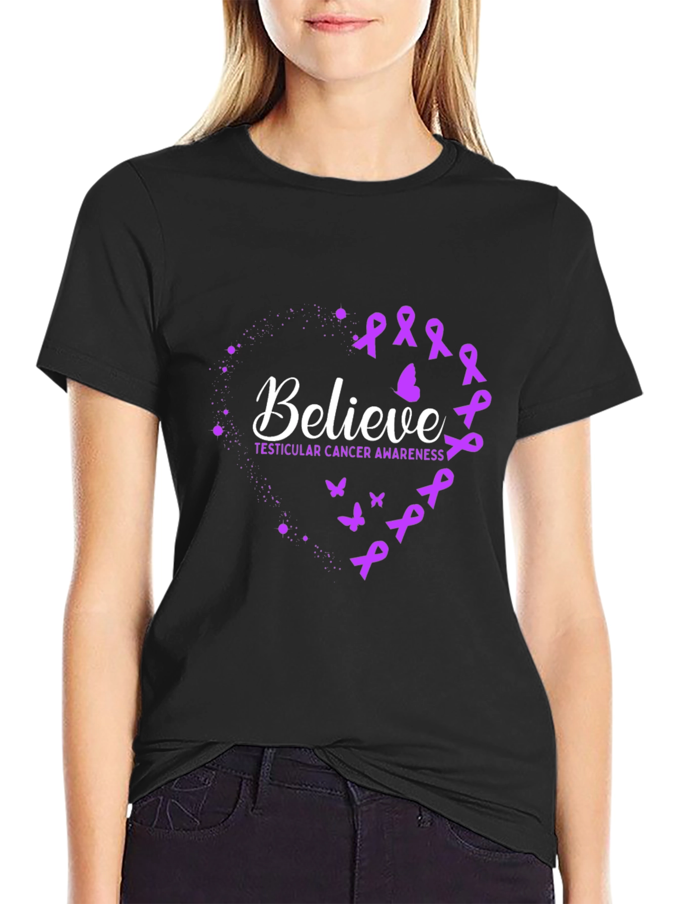 Believe Testicular Cancer Awareness T-Shirt