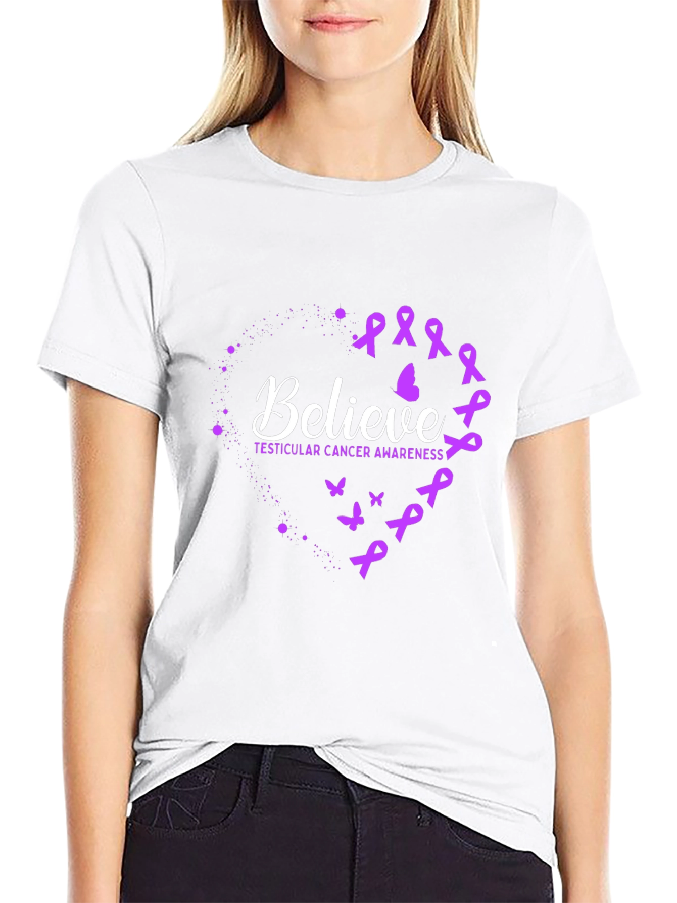 Believe Testicular Cancer Awareness T-Shirt