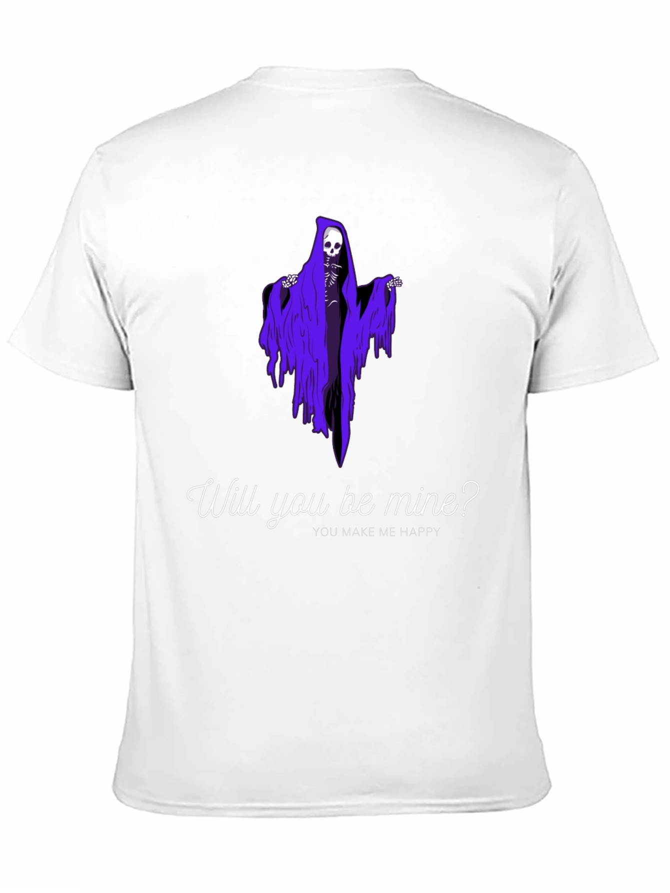 Gothic Romance T-Shirt - Will You Be Mine?