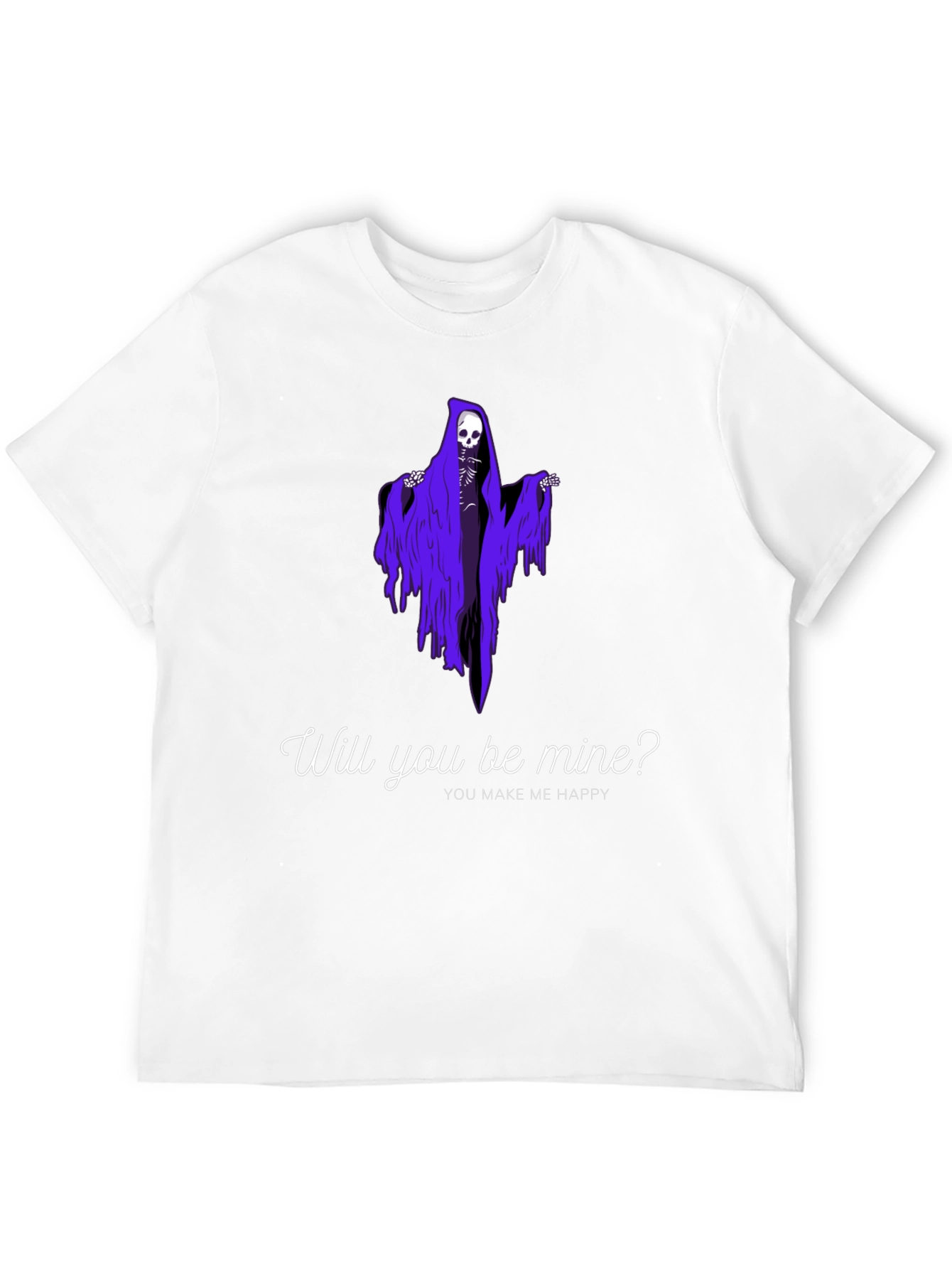 Gothic Romance T-Shirt - Will You Be Mine?