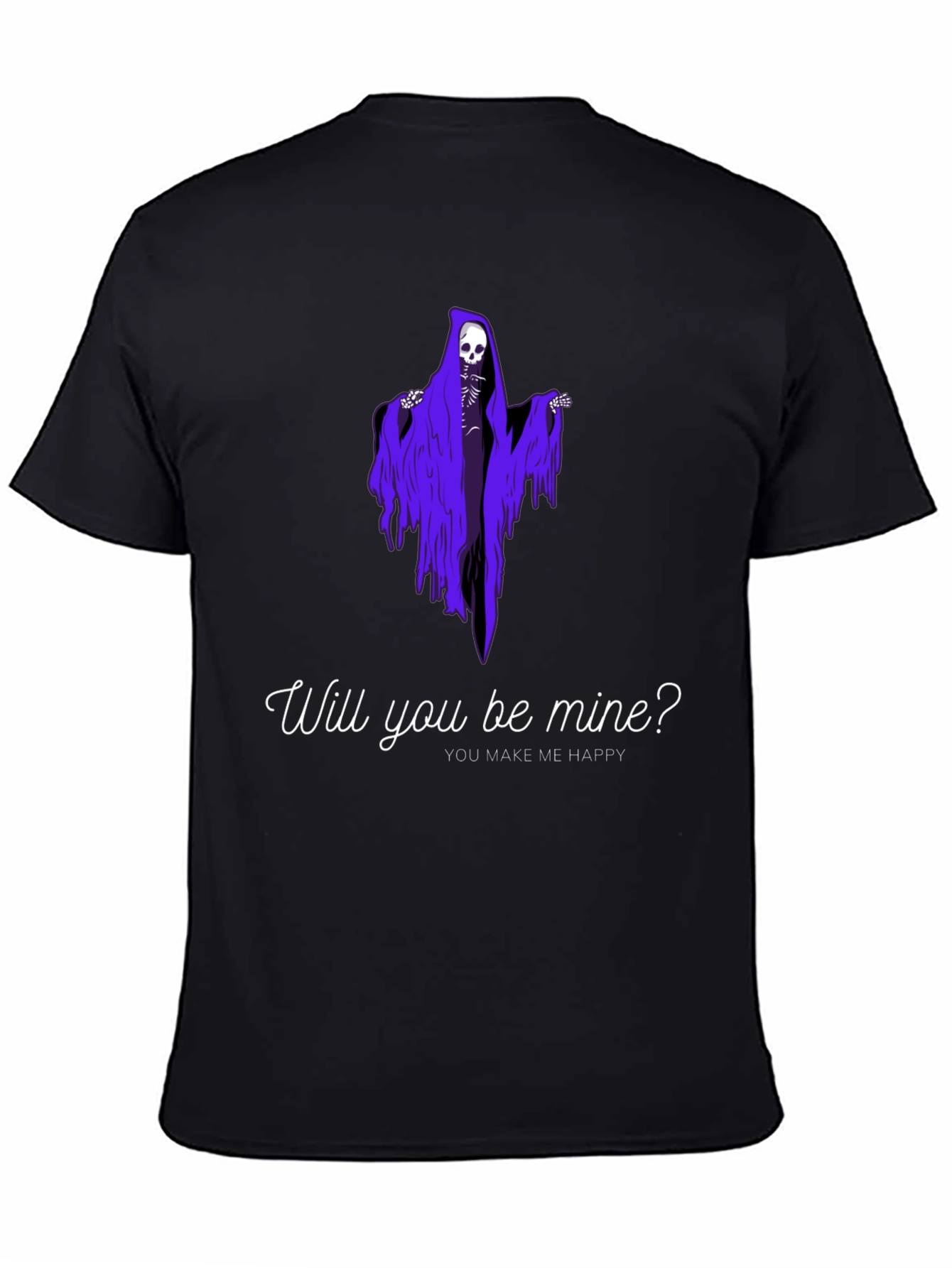 Gothic Romance T-Shirt - Will You Be Mine?