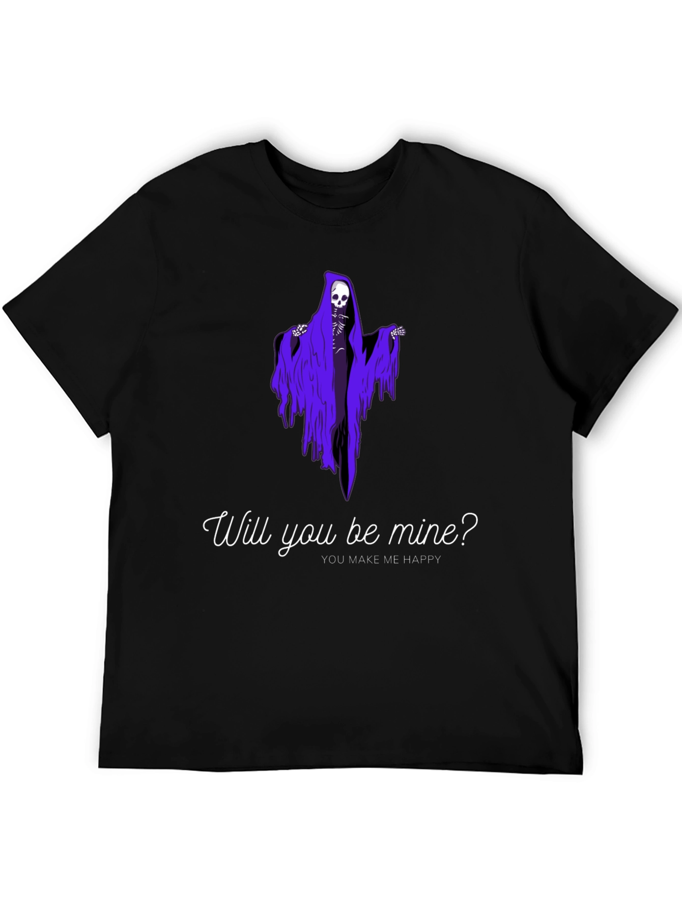 Gothic Romance T-Shirt - Will You Be Mine?