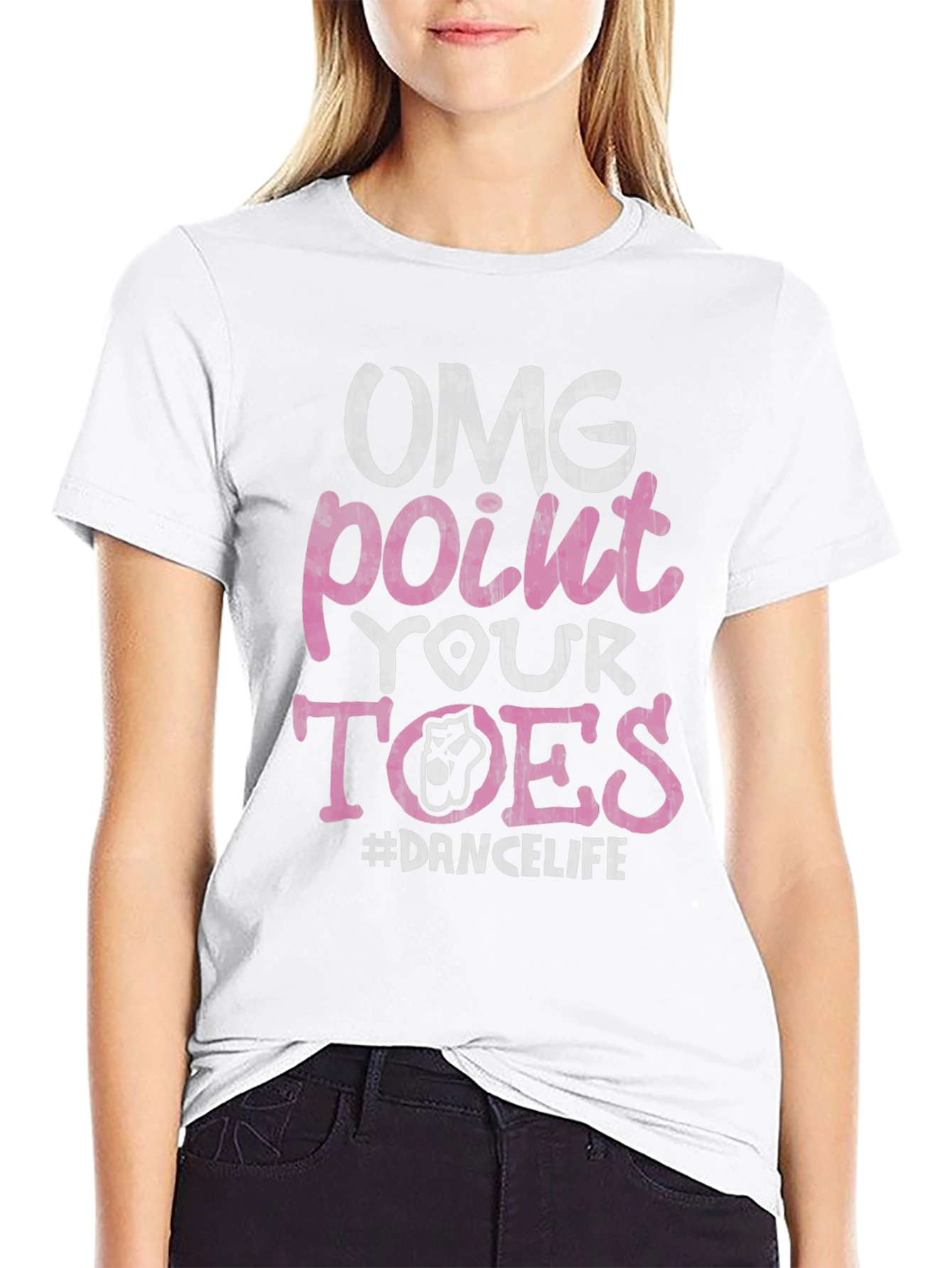 OMG Point Your Toes Dance T-Shirt