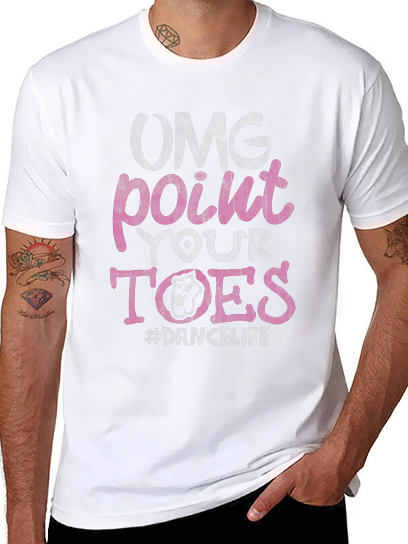 OMG Point Your Toes Dance T-Shirt