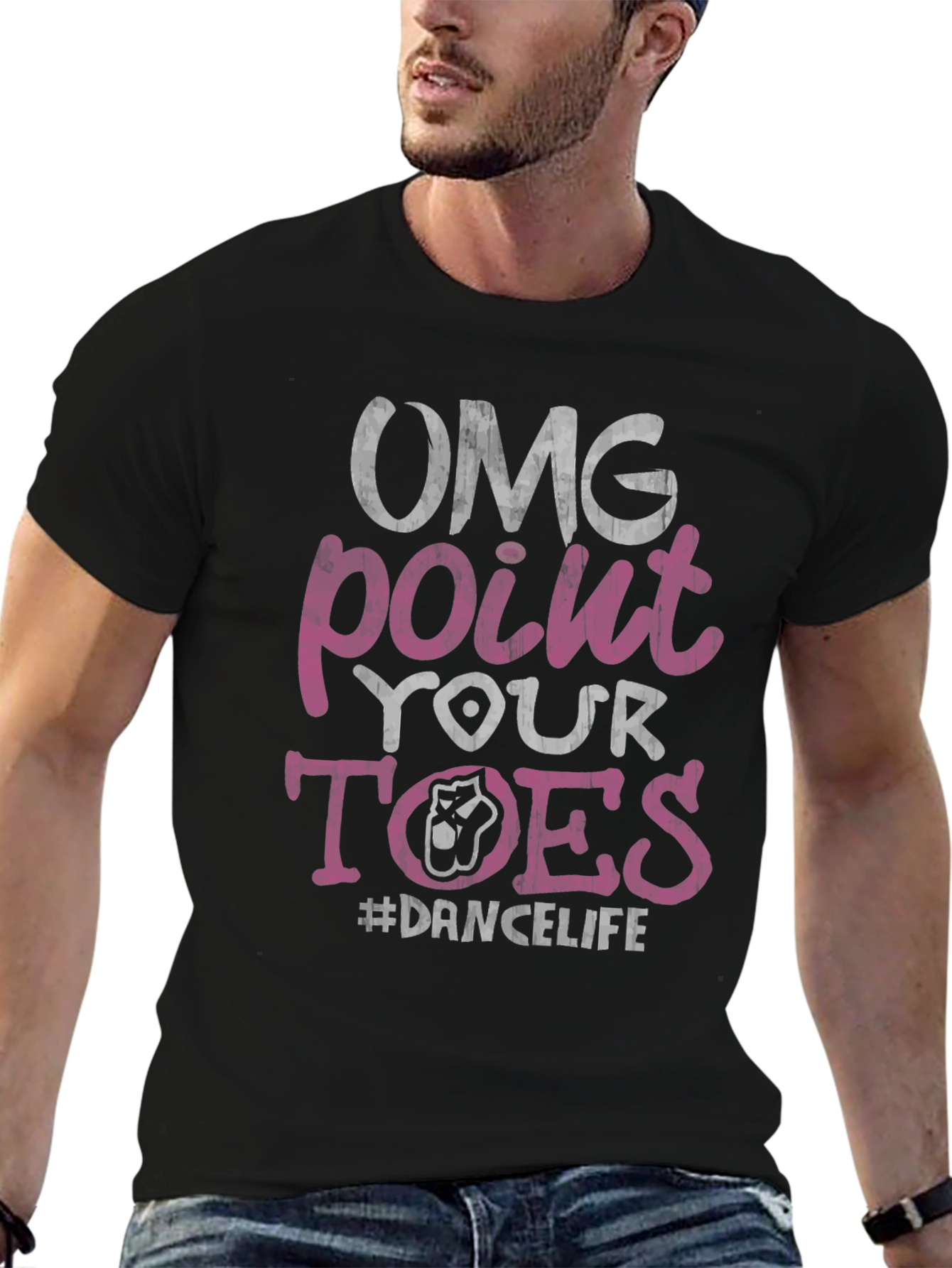 OMG Point Your Toes Dance T-Shirt