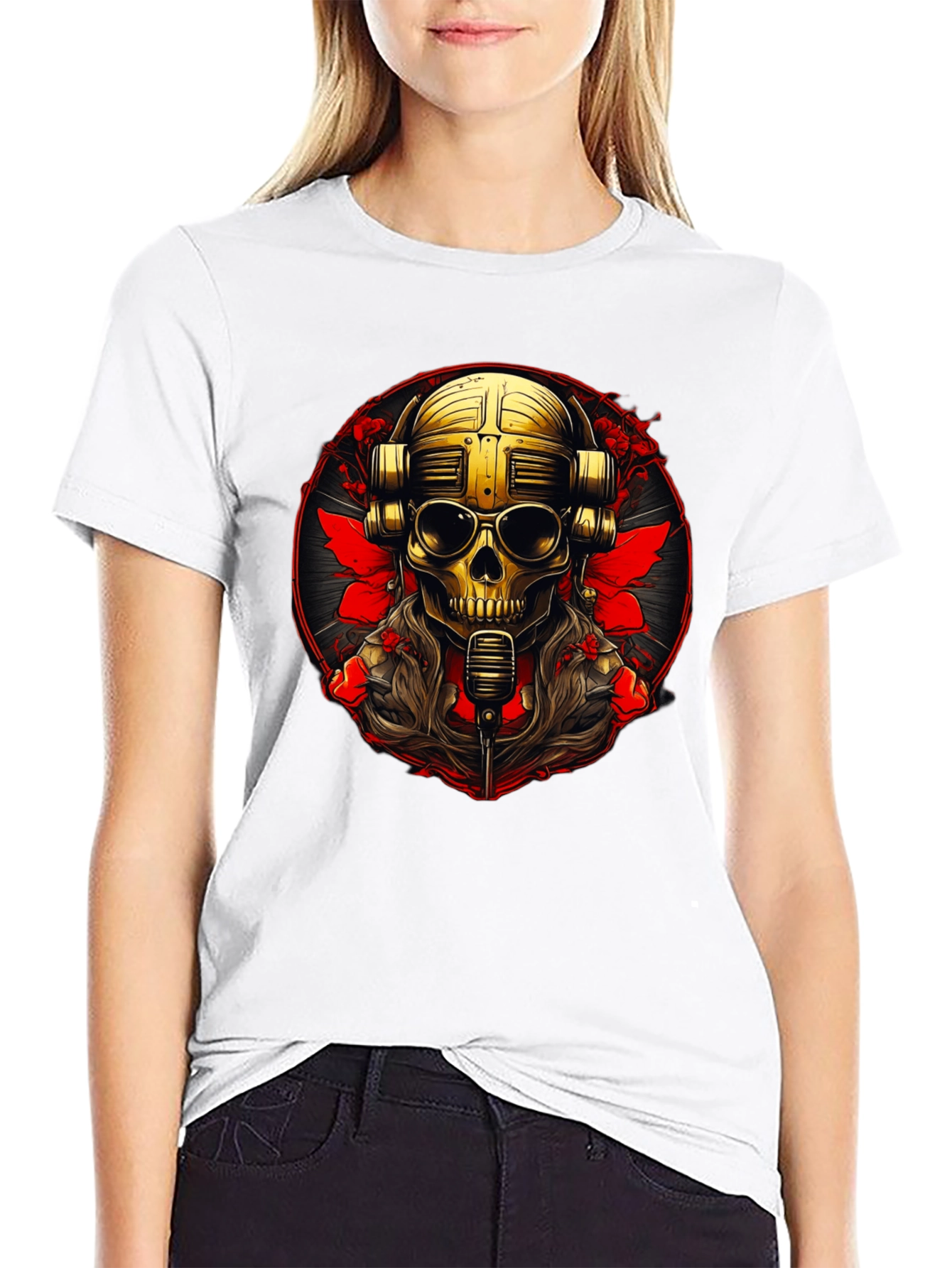 Skull DJ Graphic Tee - Rock Your Style!