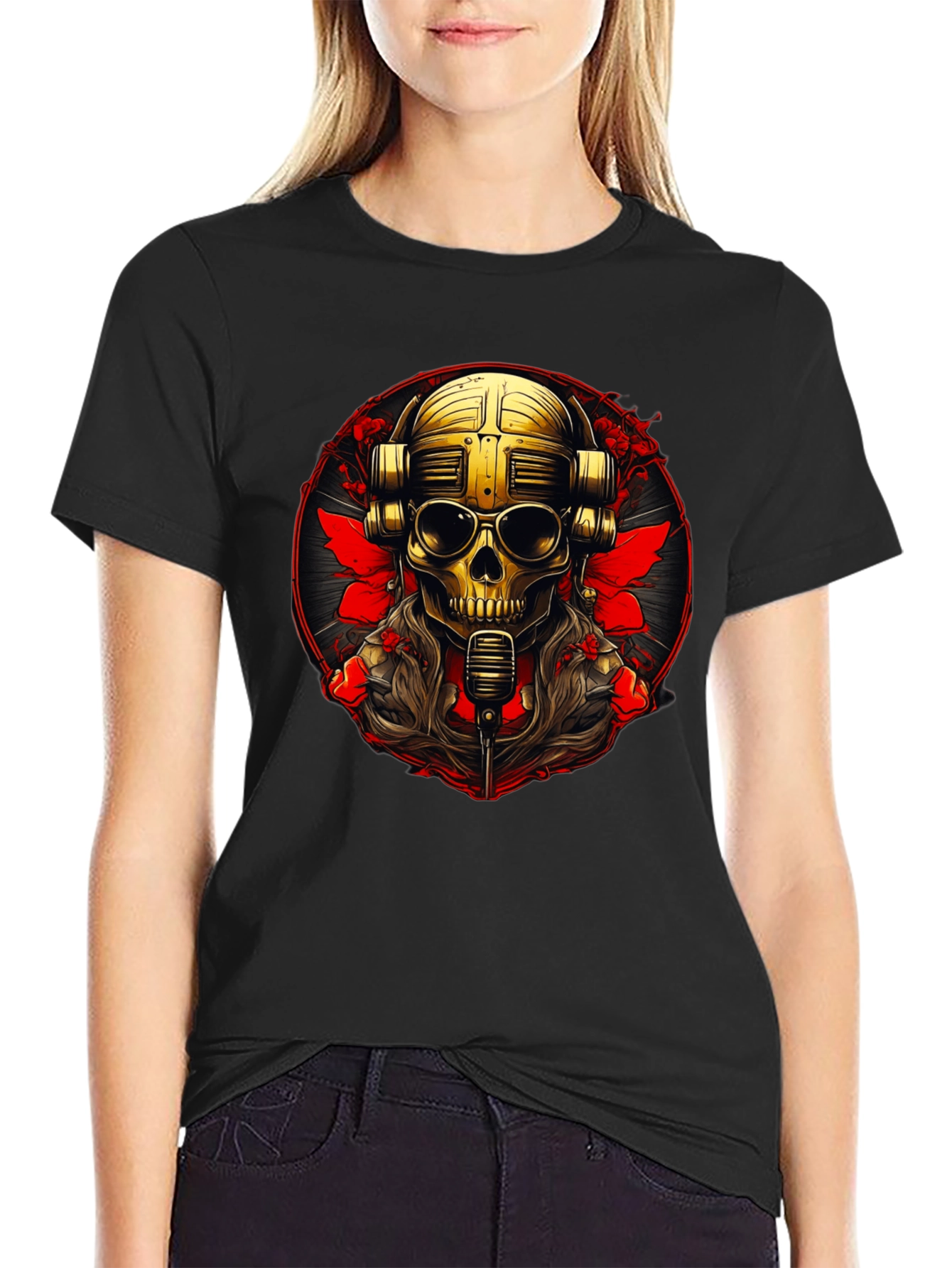 Skull DJ Graphic Tee - Rock Your Style!