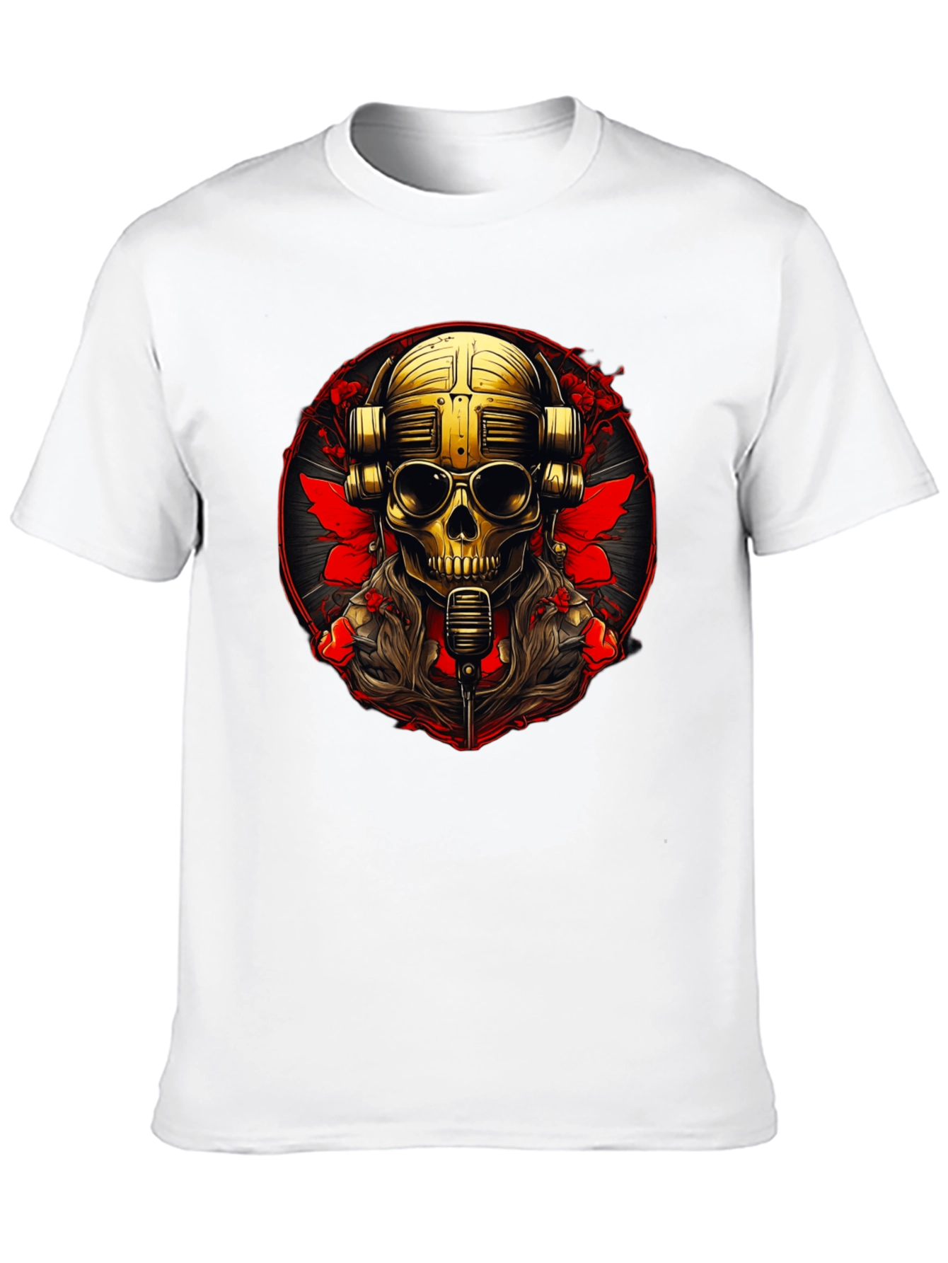 Skull DJ Graphic Tee - Rock Your Style!