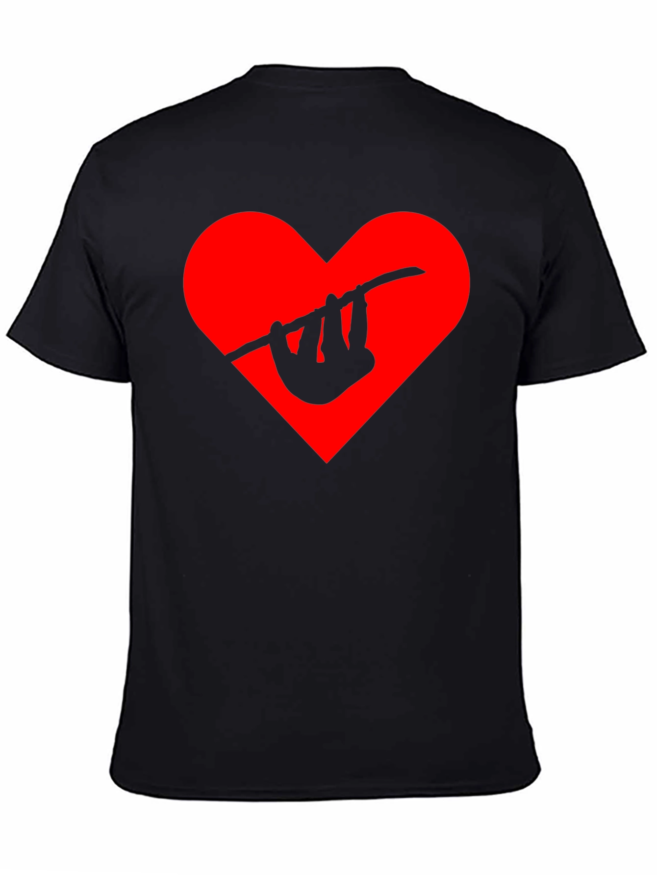 Sloth Heart Graphic Tee - Hang in There!