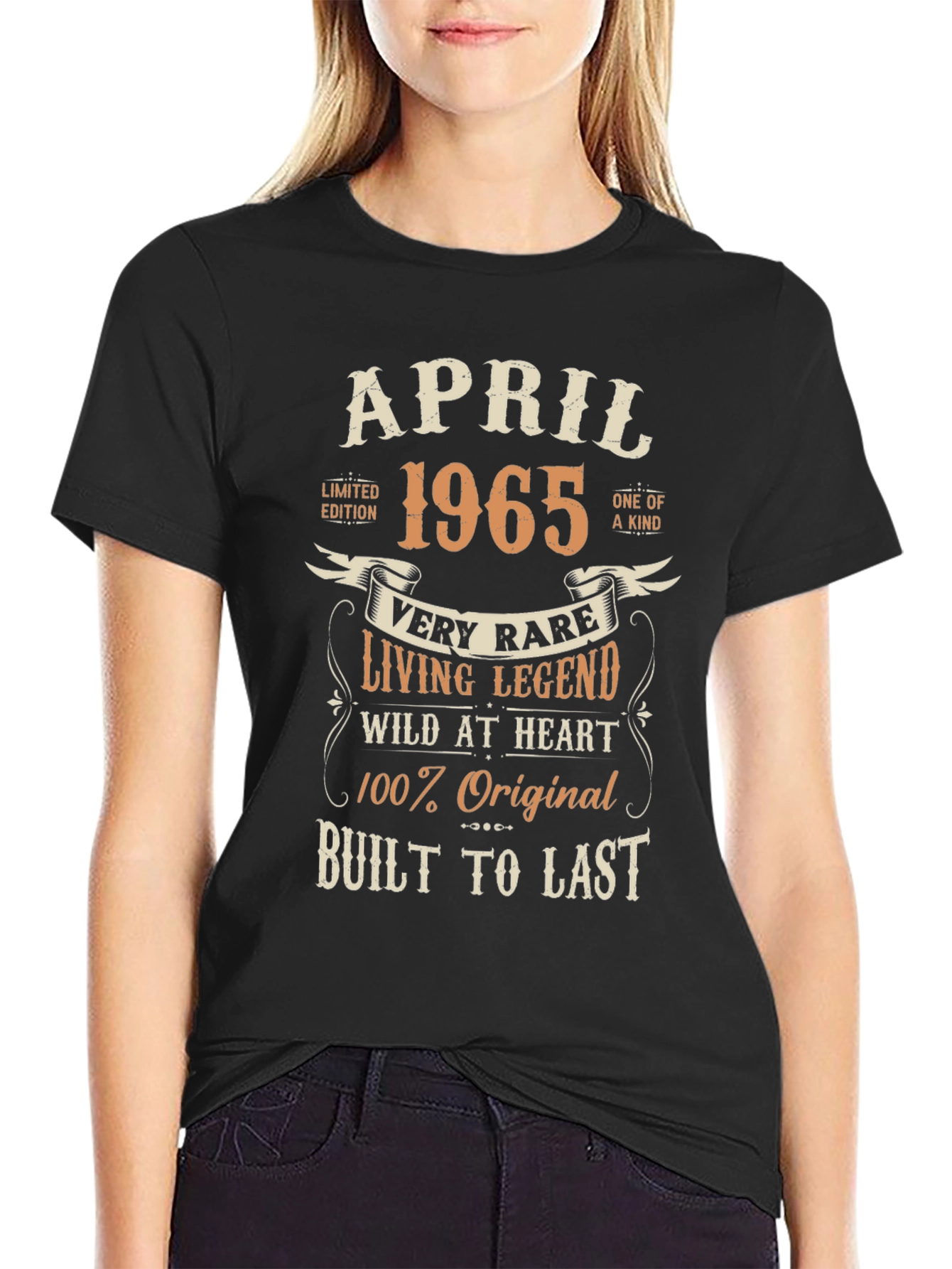 April 1965 Living Legend Black T-Shirt