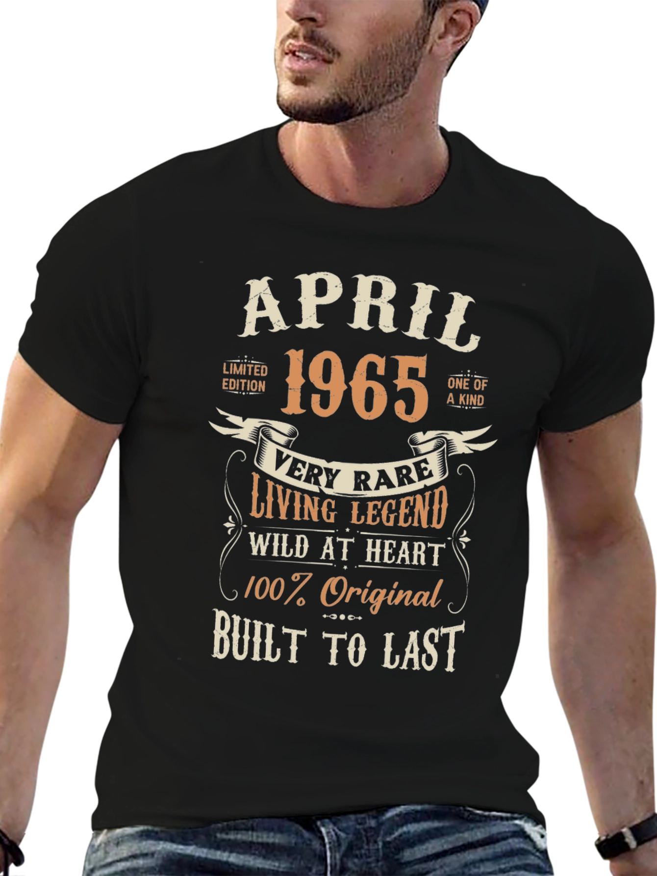 April 1965 Living Legend Black T-Shirt