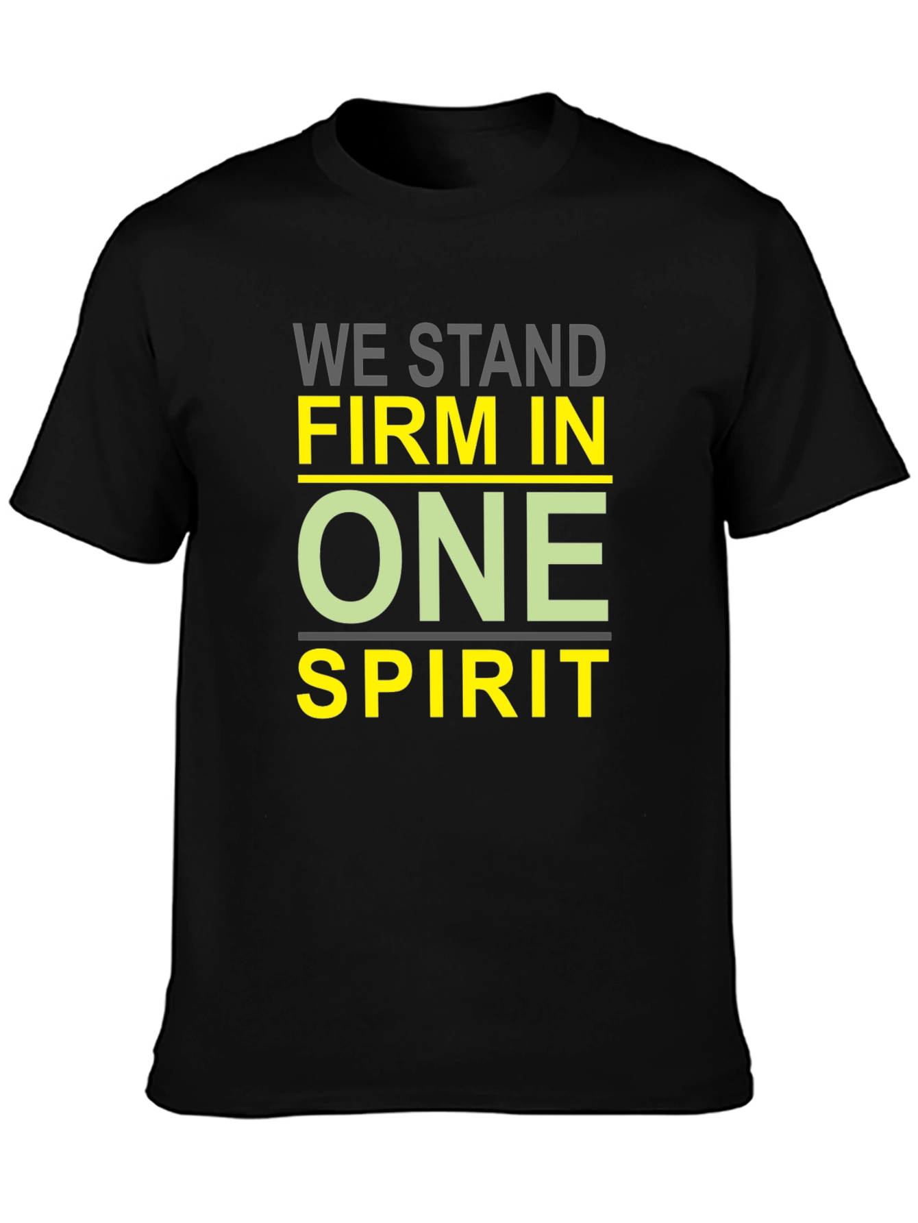 We Stand Firm In One Spirit Graphic Tee
