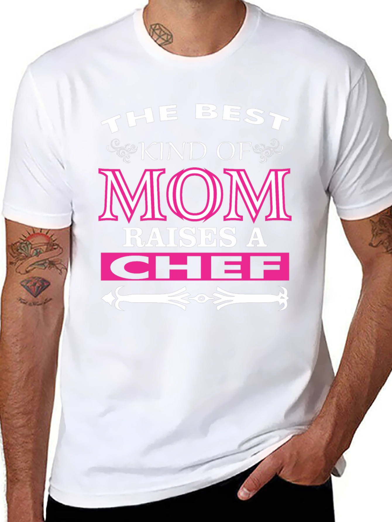 Best Kind of Mom Raises a Chef T-Shirt