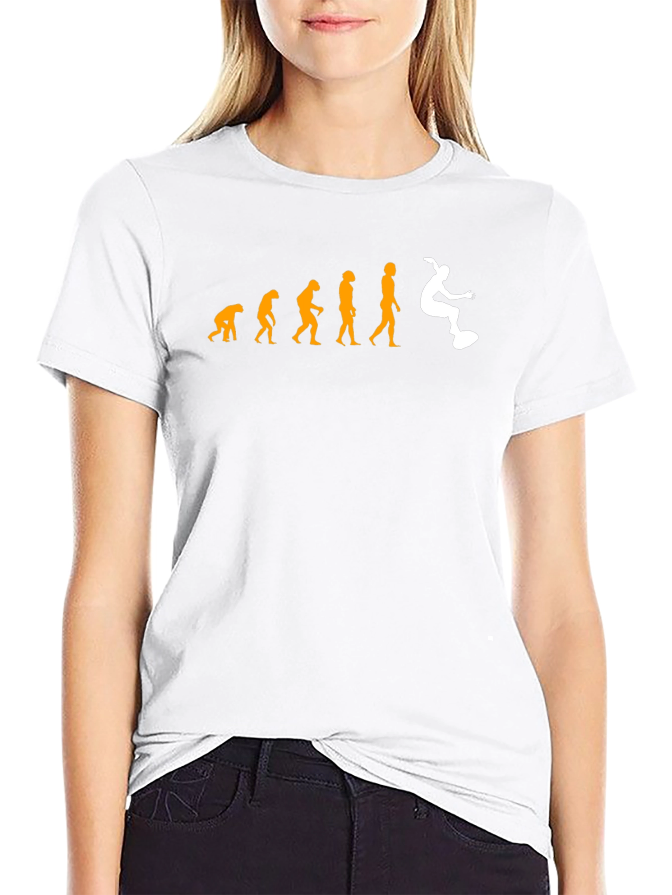 Evolution of Surfing T-Shirt - Black
