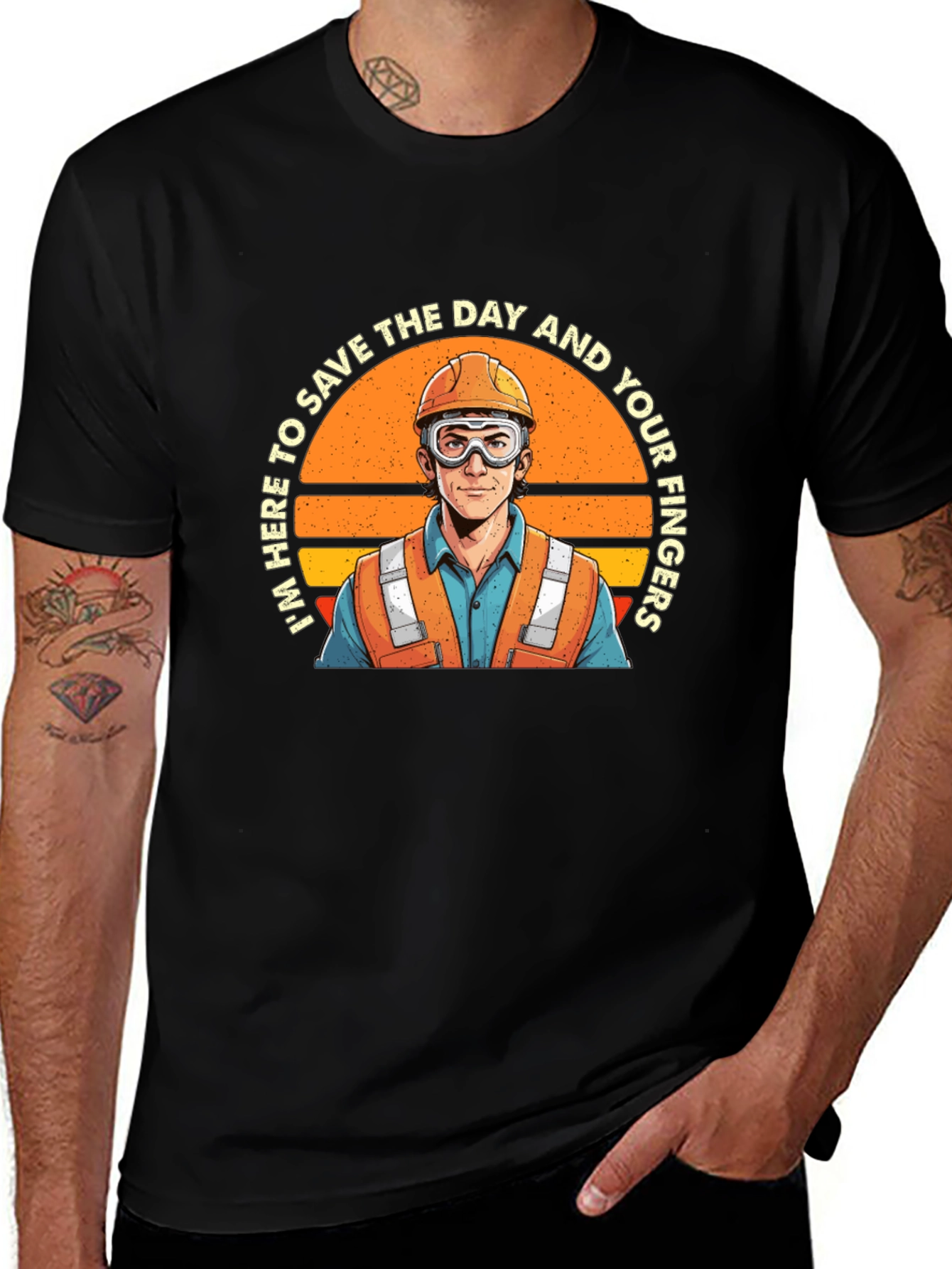 Save The Day Worker Graphic Tee