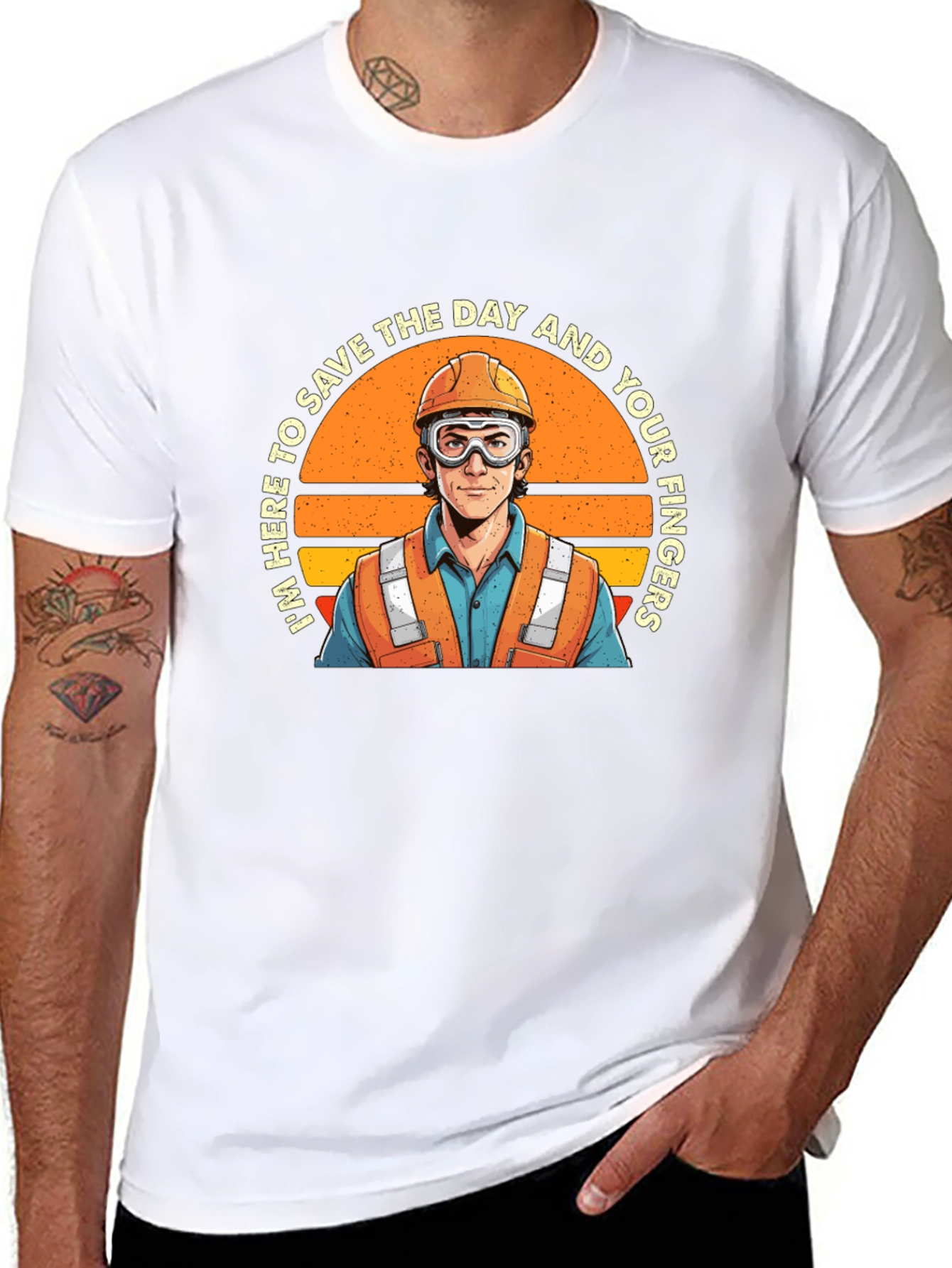 Save The Day Worker Graphic Tee