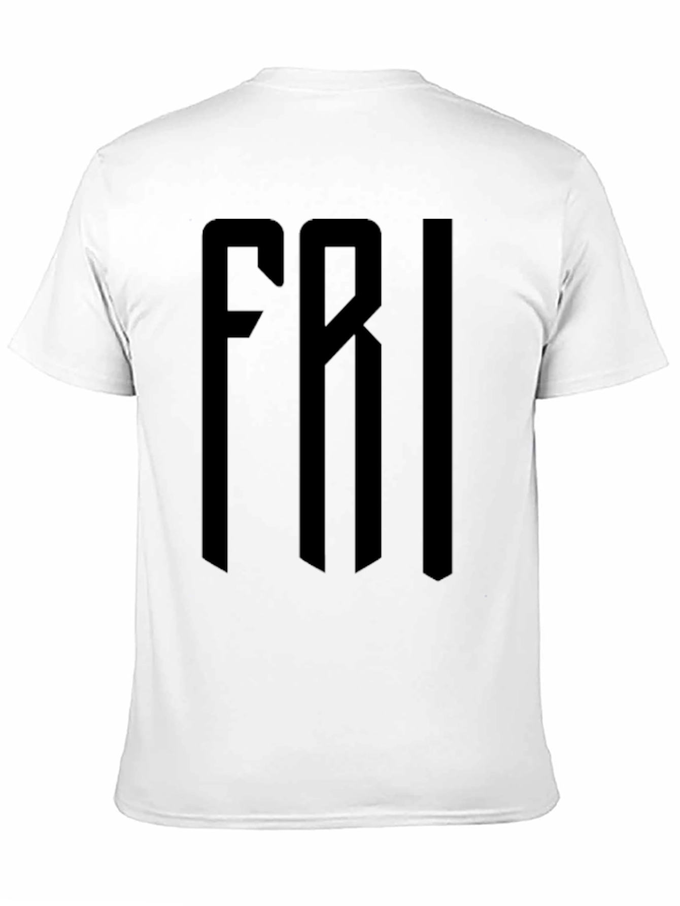 Minimalist FRI Black T-Shirt