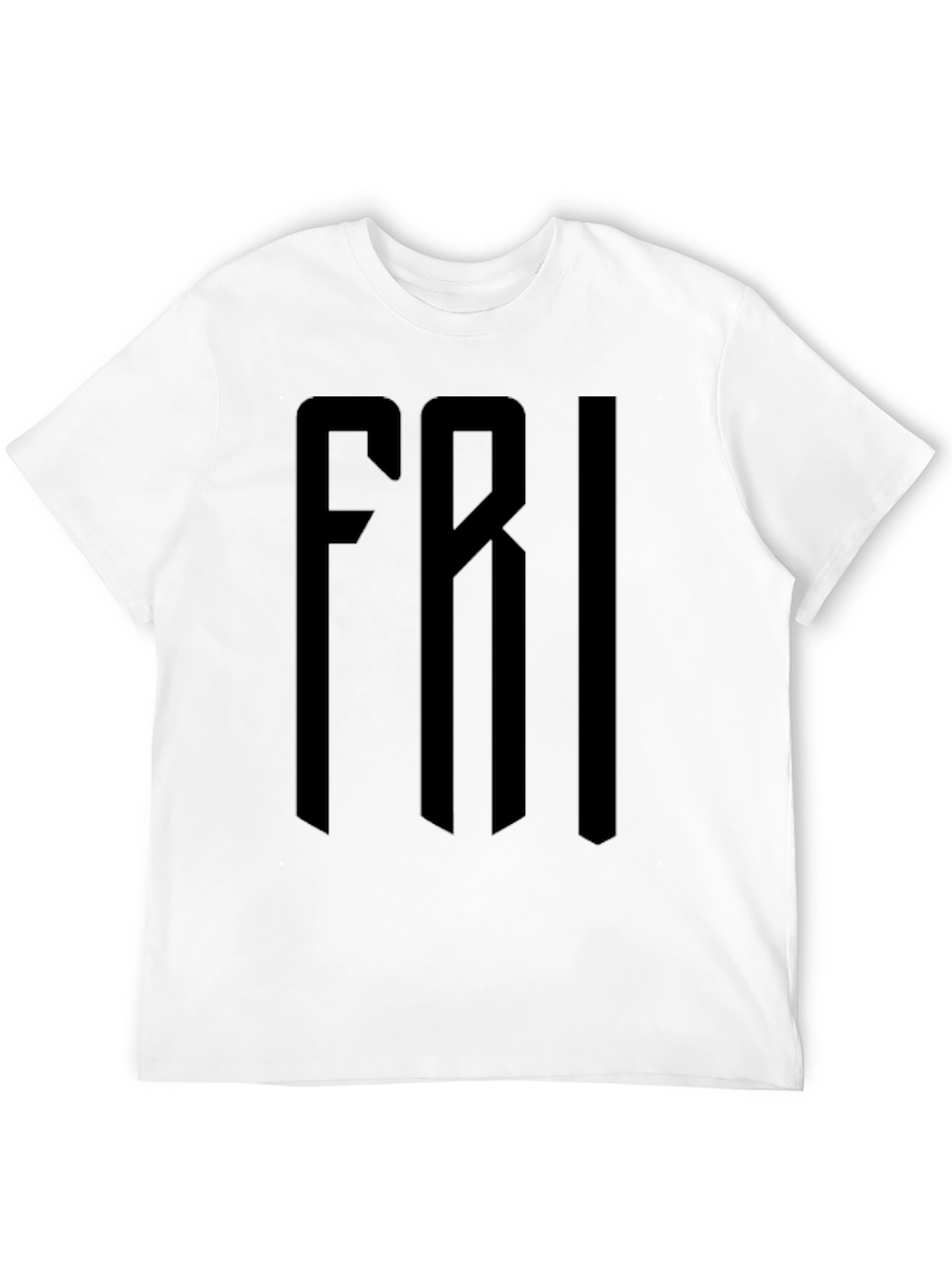Minimalist FRI Black T-Shirt