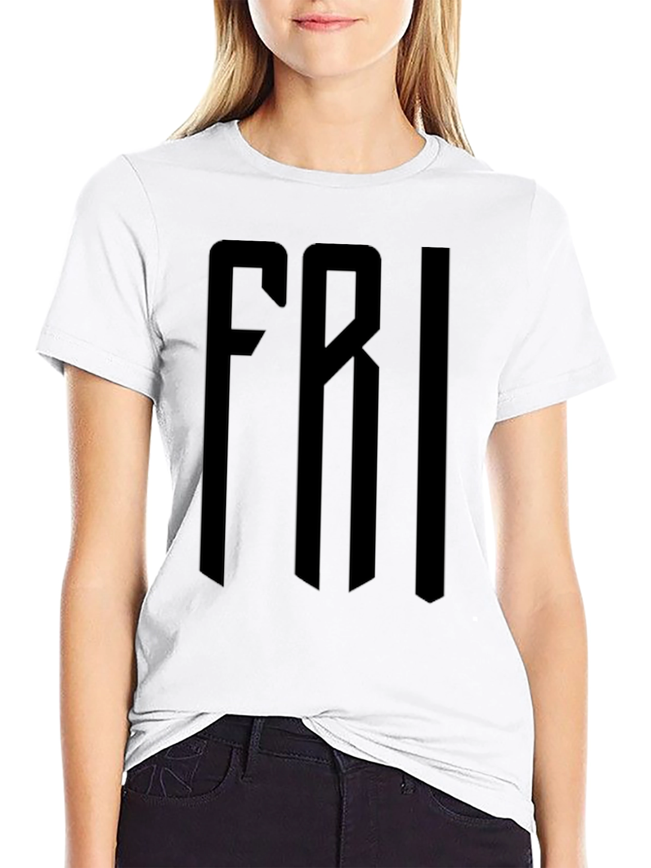 Minimalist FRI Black T-Shirt