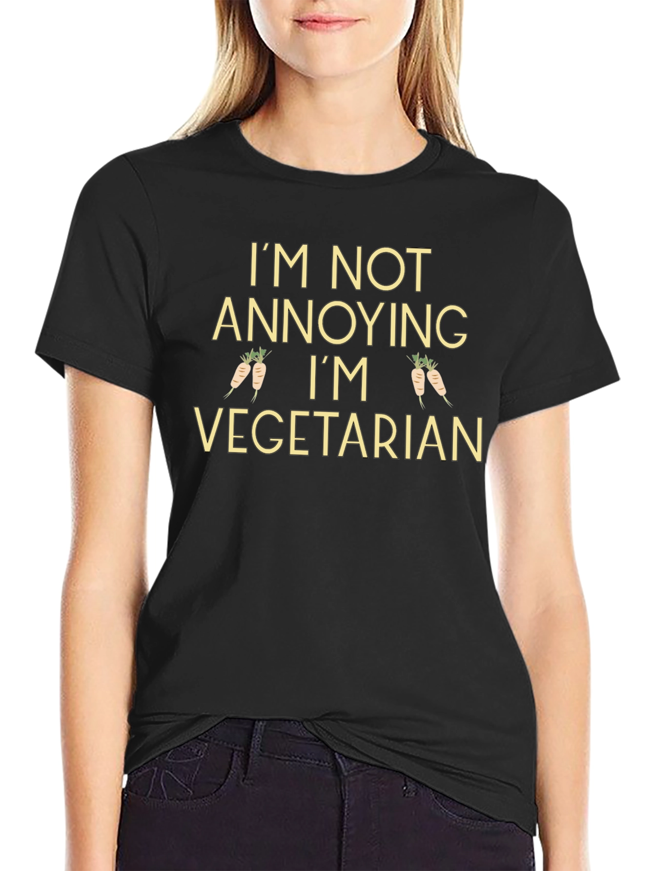 Im Not Annoying Im Vegetarian T-Shirt